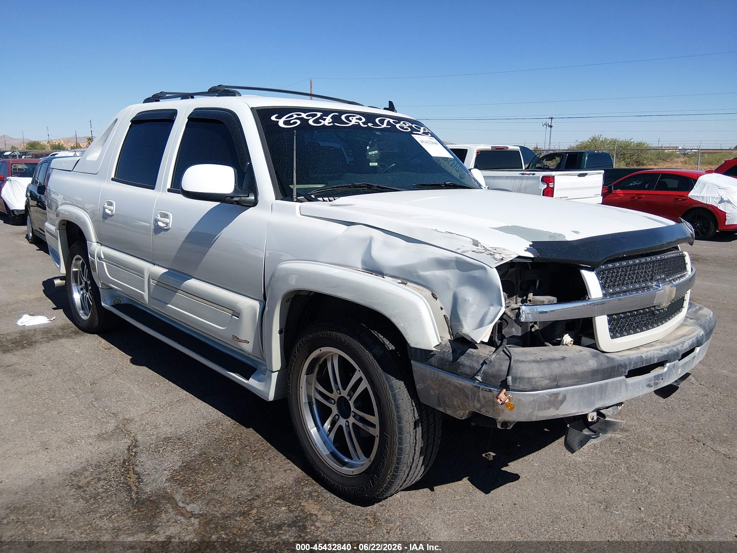 2006 Chevrolet Avalanche Z66, VIN 3GNEC12Z36G112205 — Not stated