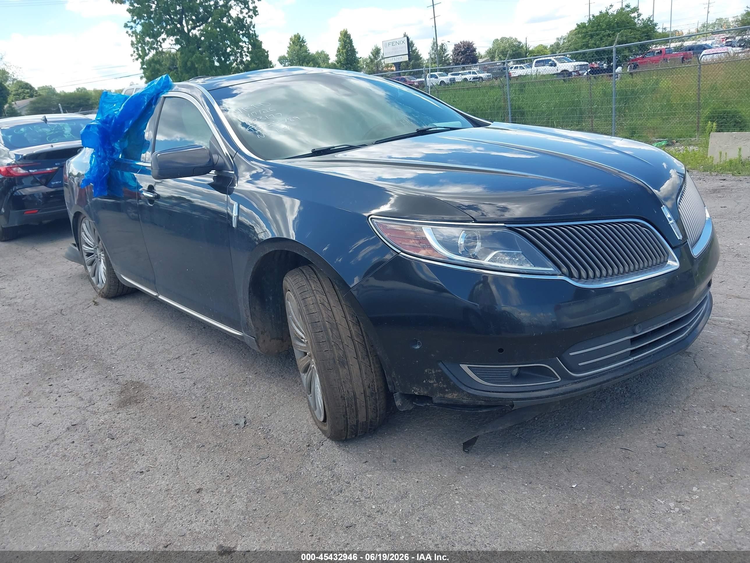 2013 Lincoln MKS, VIN 1LNHL9EK4DG603177 — All over