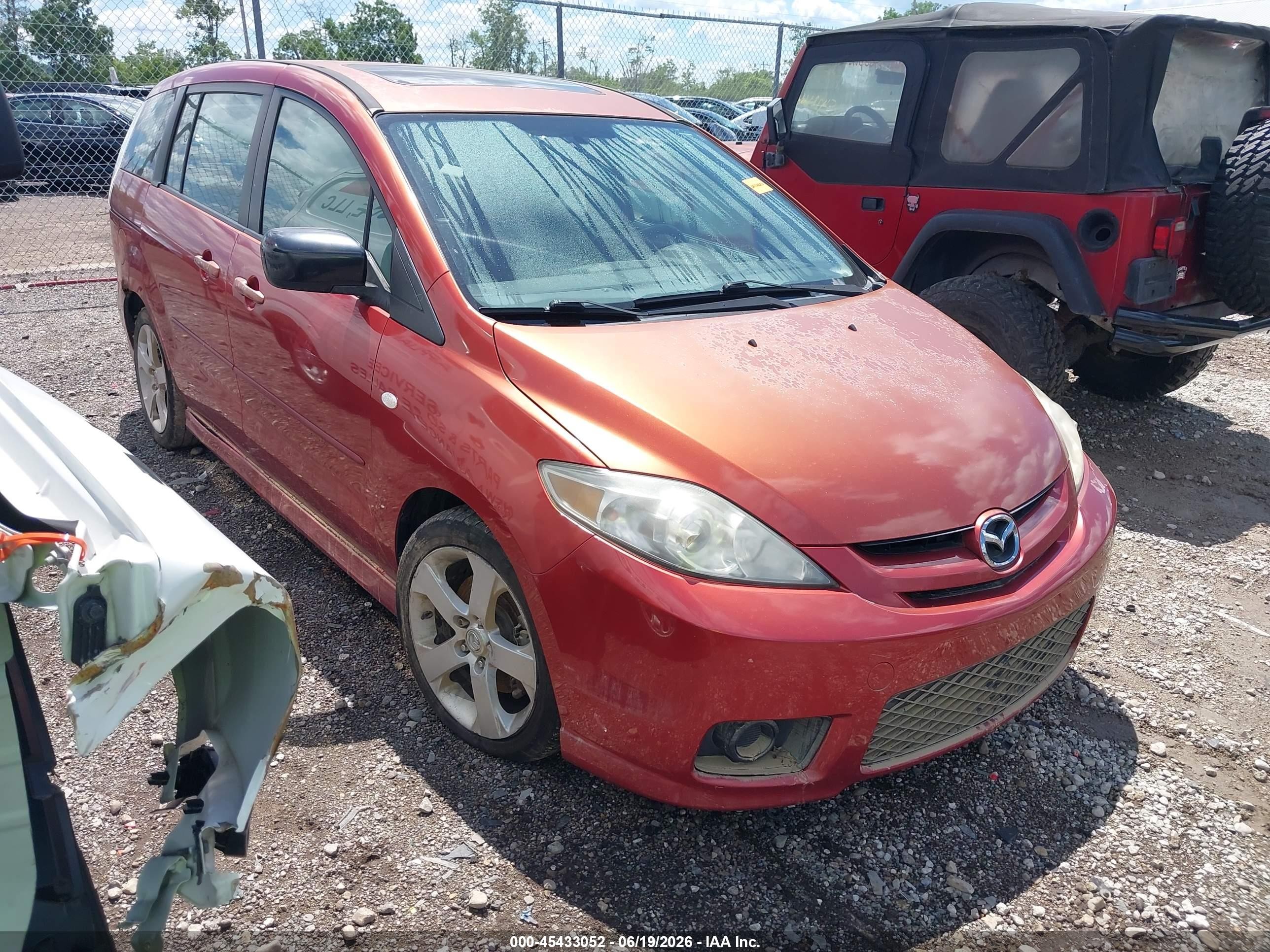 2006 Mazda 5 Sport, VIN JM1CR293560117318 — Water / flood