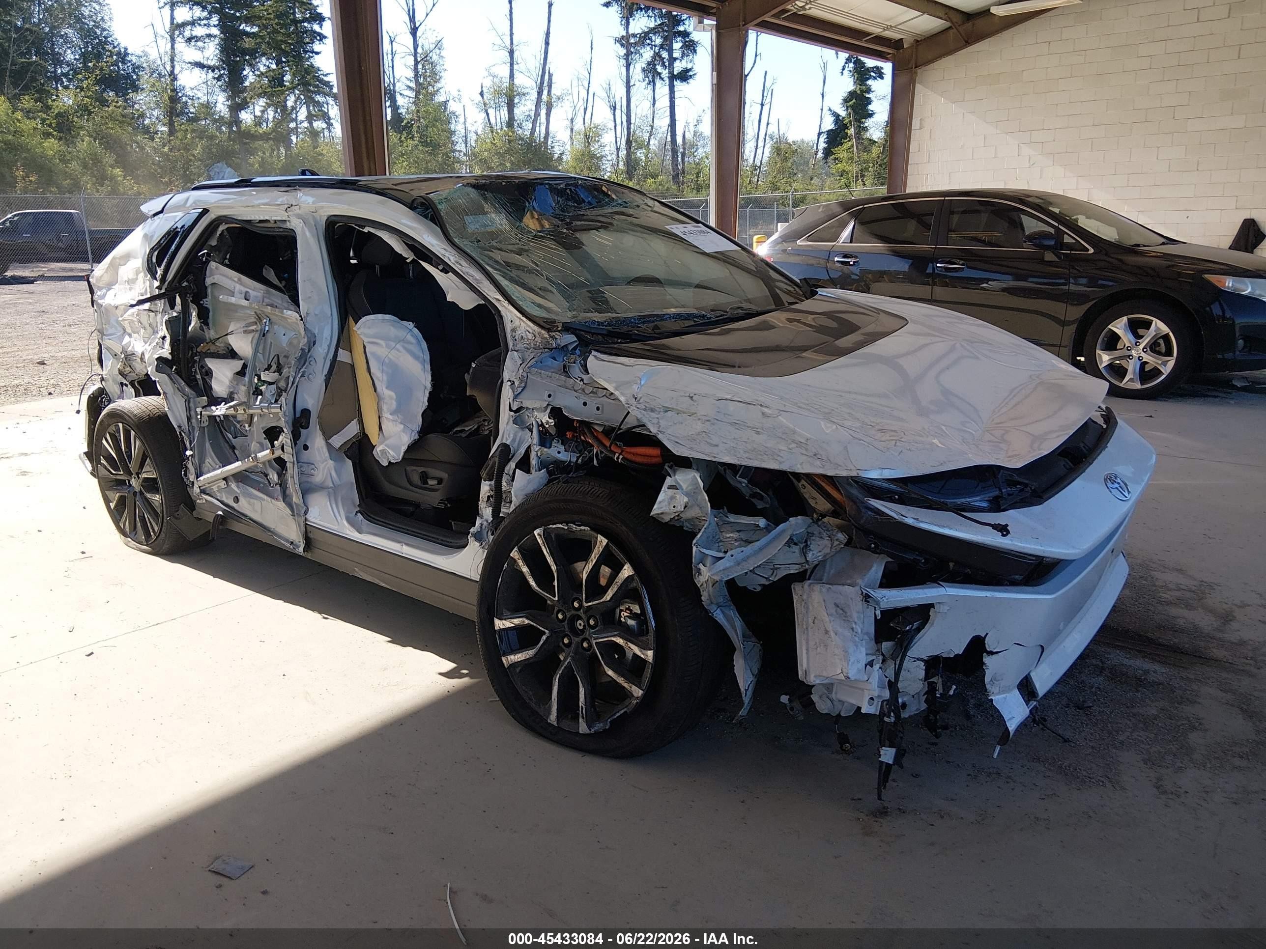 2026 Toyota bZ Limited, VIN JTMBCAEB1TJ014570 — Rollover