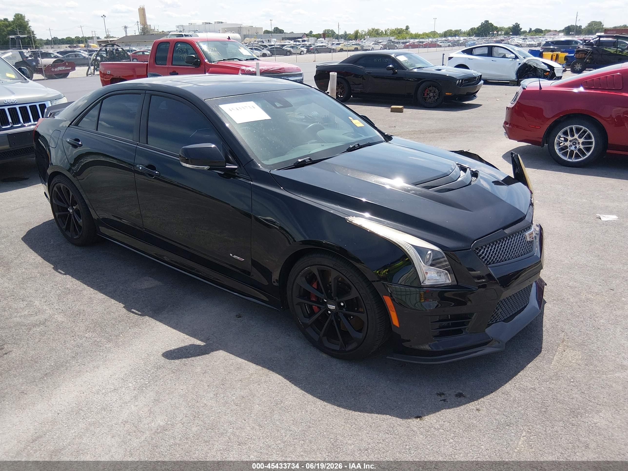 2016 Cadillac ATS-V, VIN 1G6AN5SY7G0107162 — Front end
