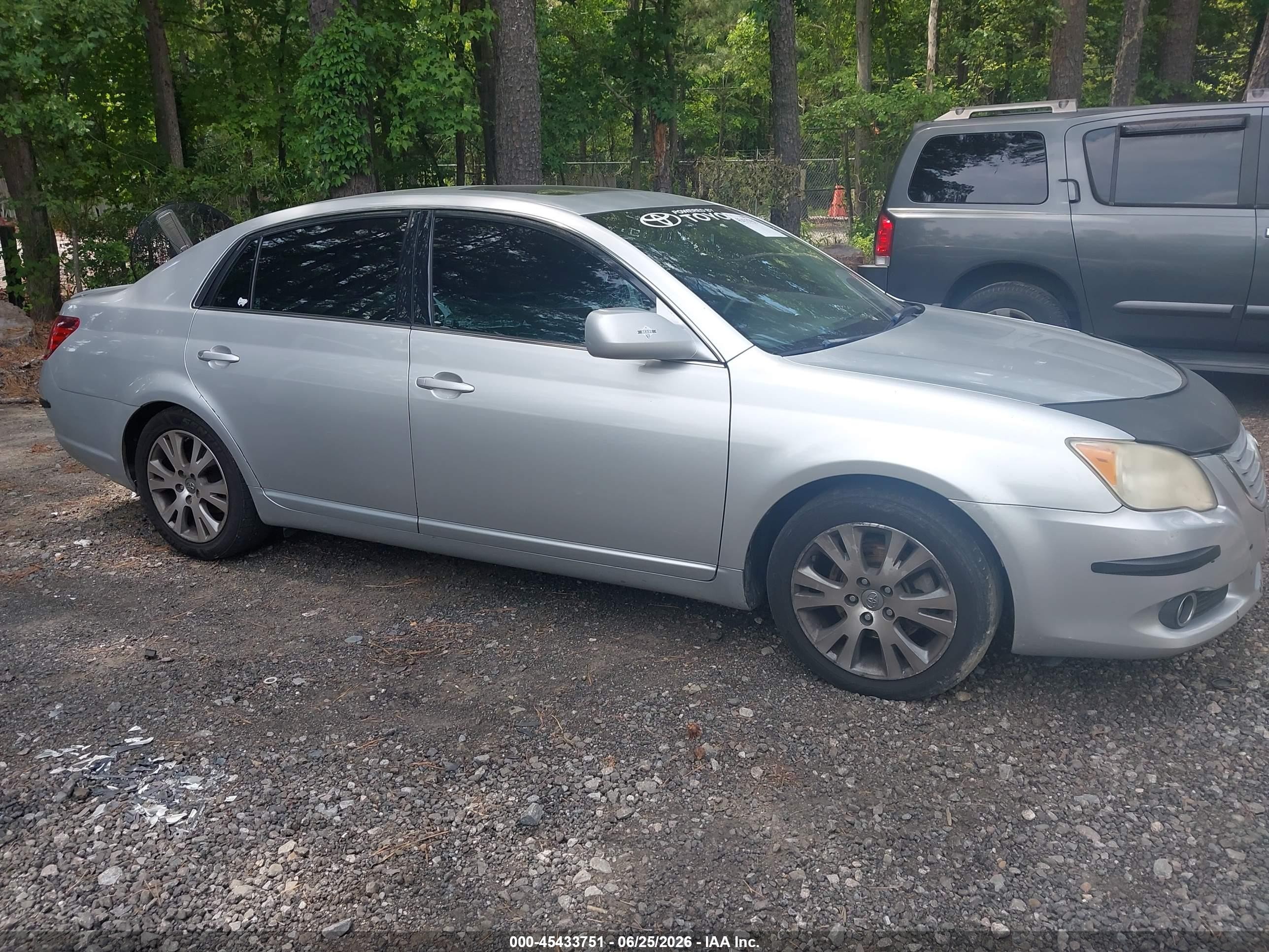 2008 Toyota Avalon Limited, VIN 4T1BK36B08U309576 — Изъятие за долги
