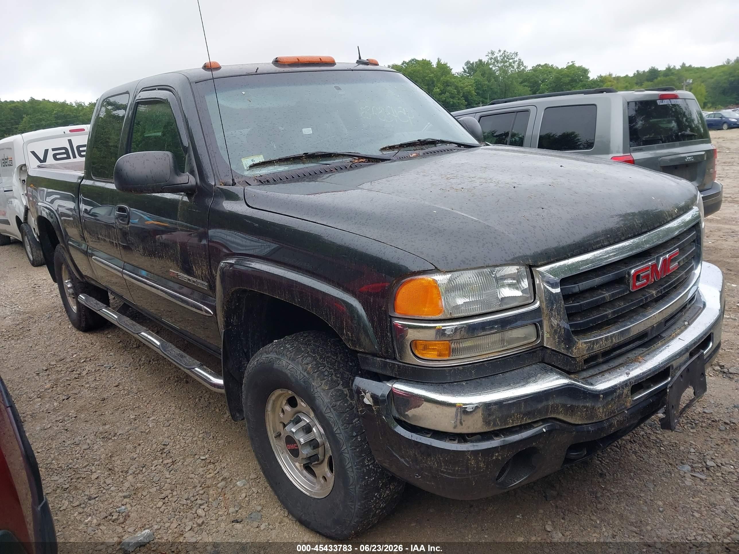 2003 GMC Sierra 2500HD SLE, VIN 1GTHK29U73E363045 — Electrical
