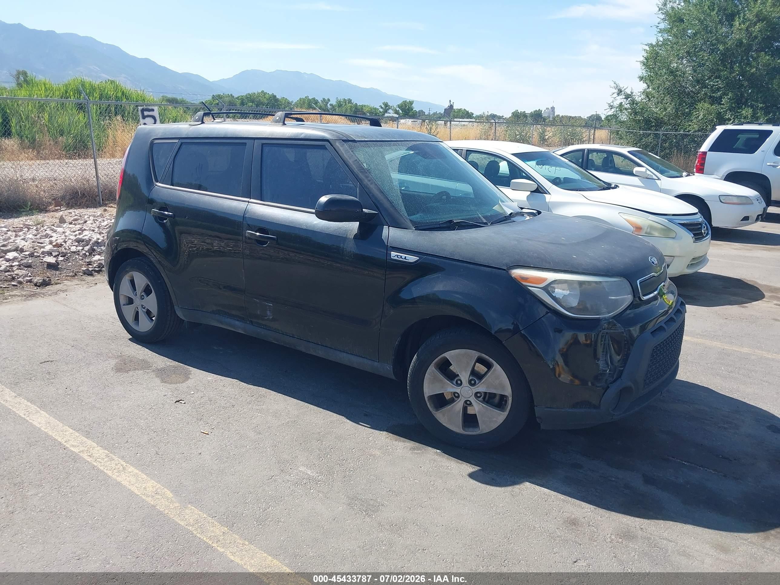 2015 Kia Soul, VIN KNDJN2A23F7781386 — Repossession