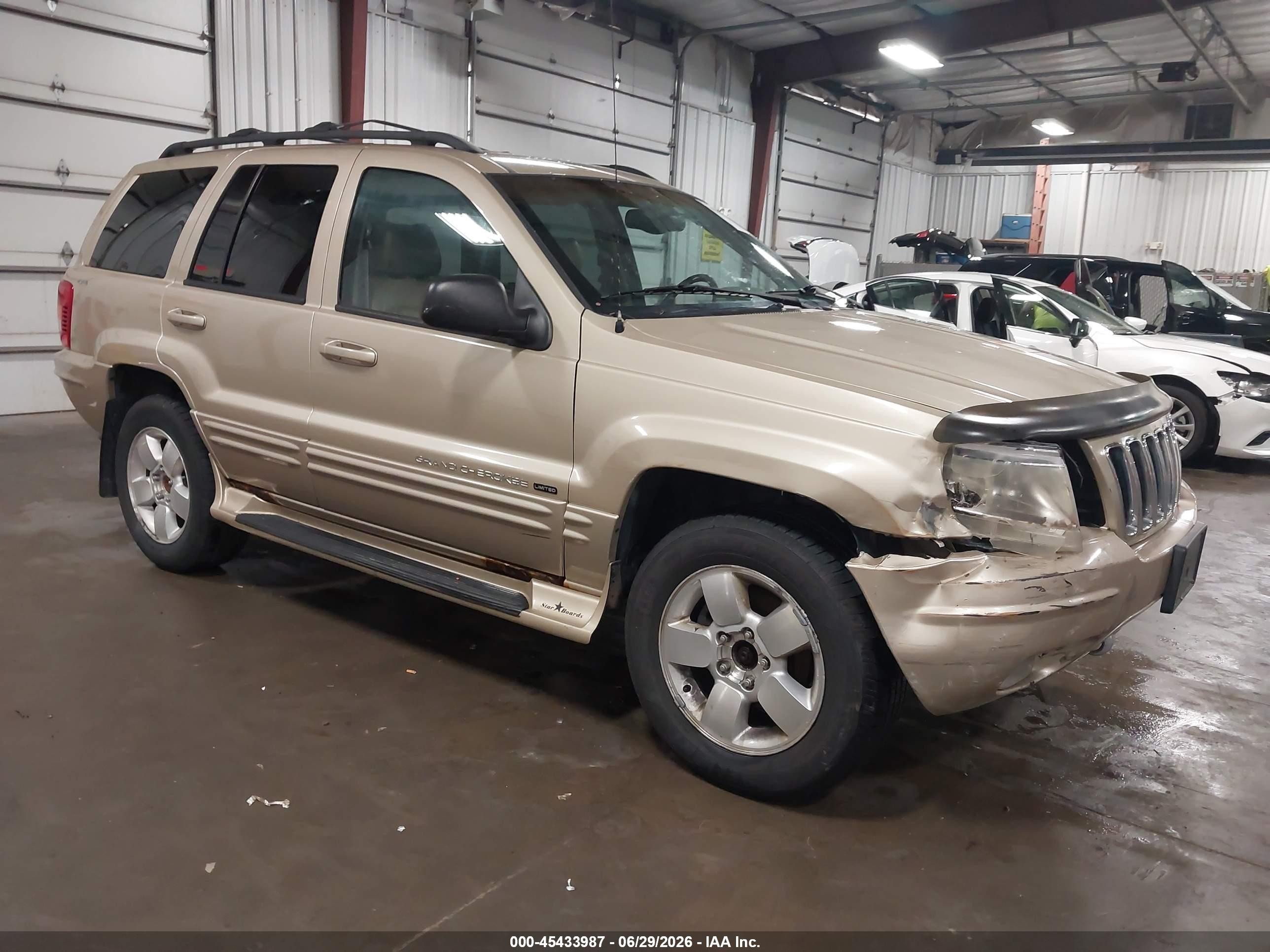 2001 Jeep Grand Cherokee Limited, VIN 1J4GW58N61C543132 — Перед