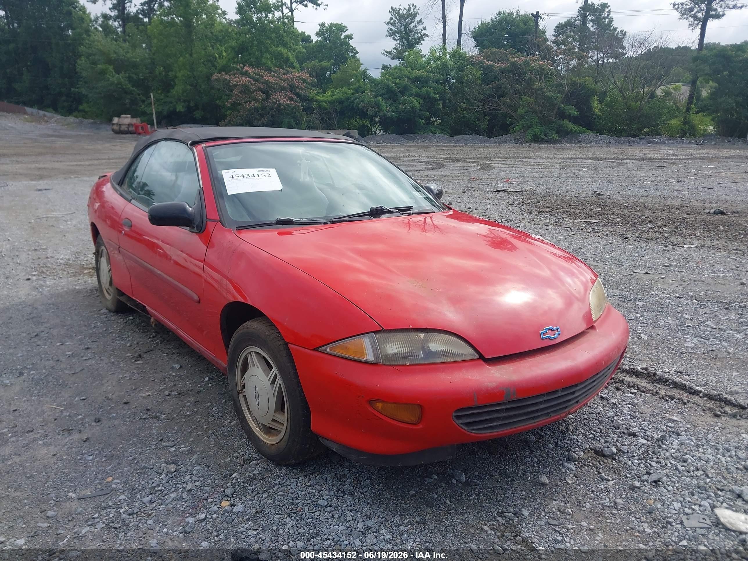 1996 Chevrolet Cavalier, VIN 4G1JF3243TB101859 — Normal wear