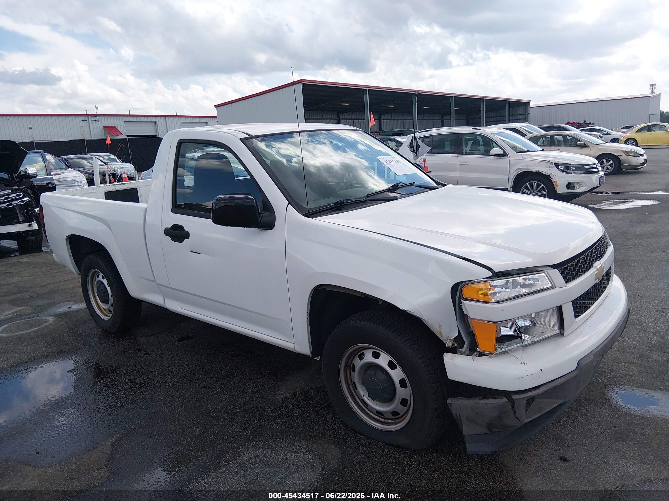 2010 Chevrolet Colorado Work Truck, VIN 1GCCSBD99A8115338 — Side