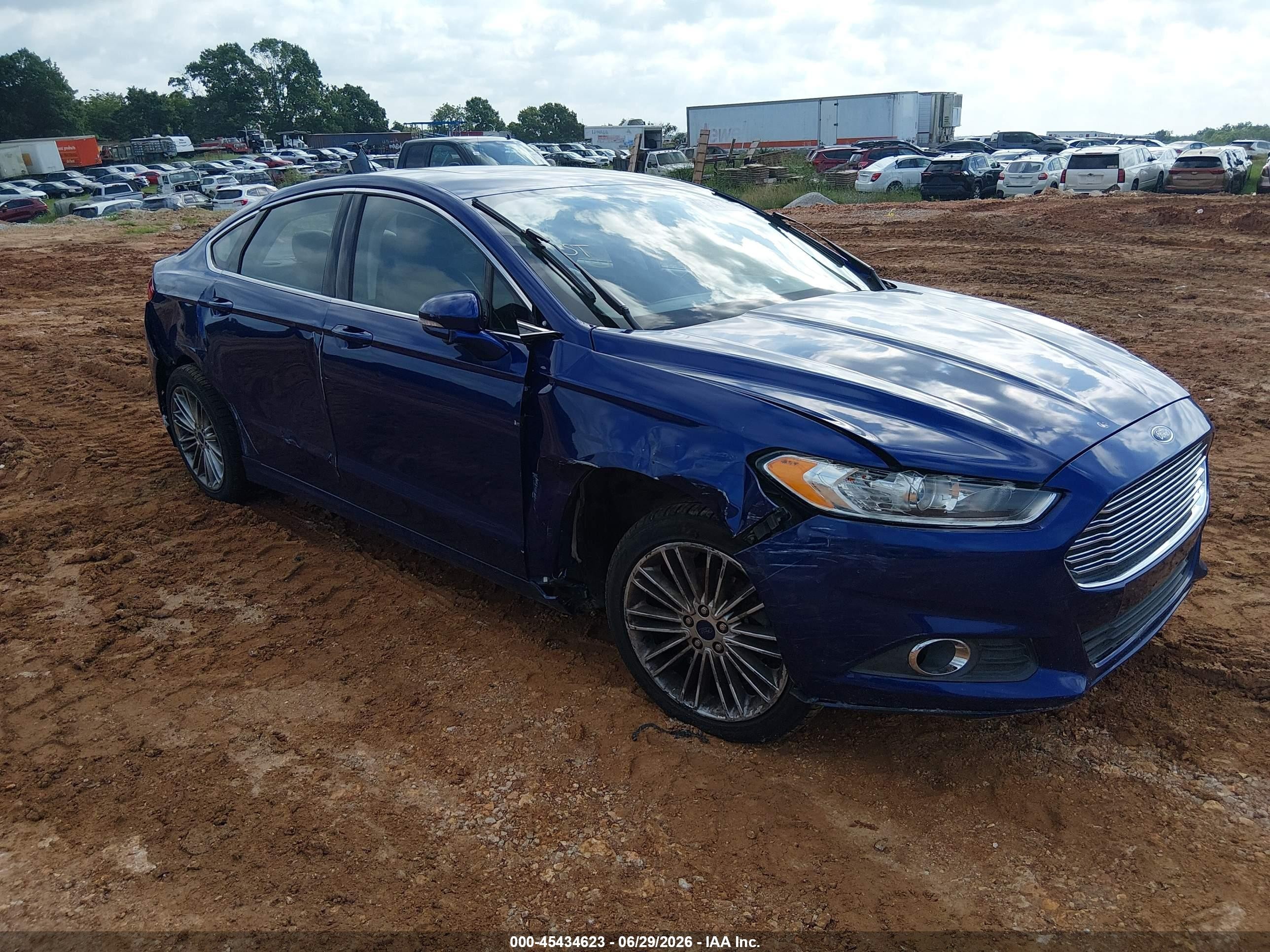 2016 Ford Fusion SE, VIN 1FA6P0HD1G5118669 — Side