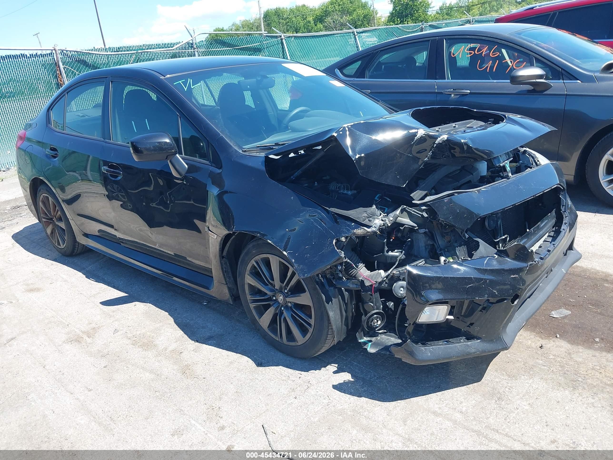 2019 Subaru WRX, VIN JF1VA1A6XK9802927 — Front end