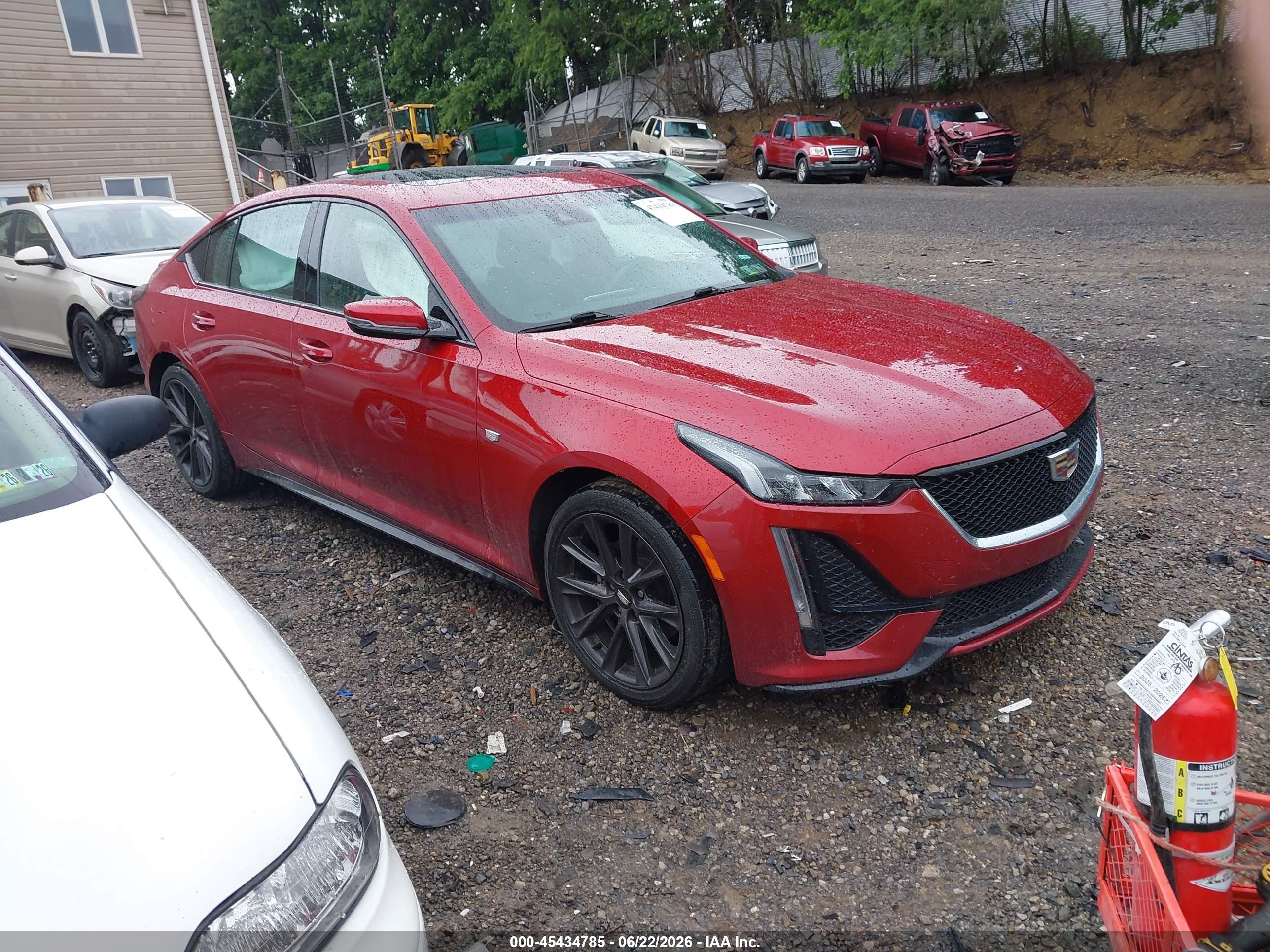 2022 Cadillac CT5 Sport, VIN 1G6DU5RK8N0113471 — Rear end