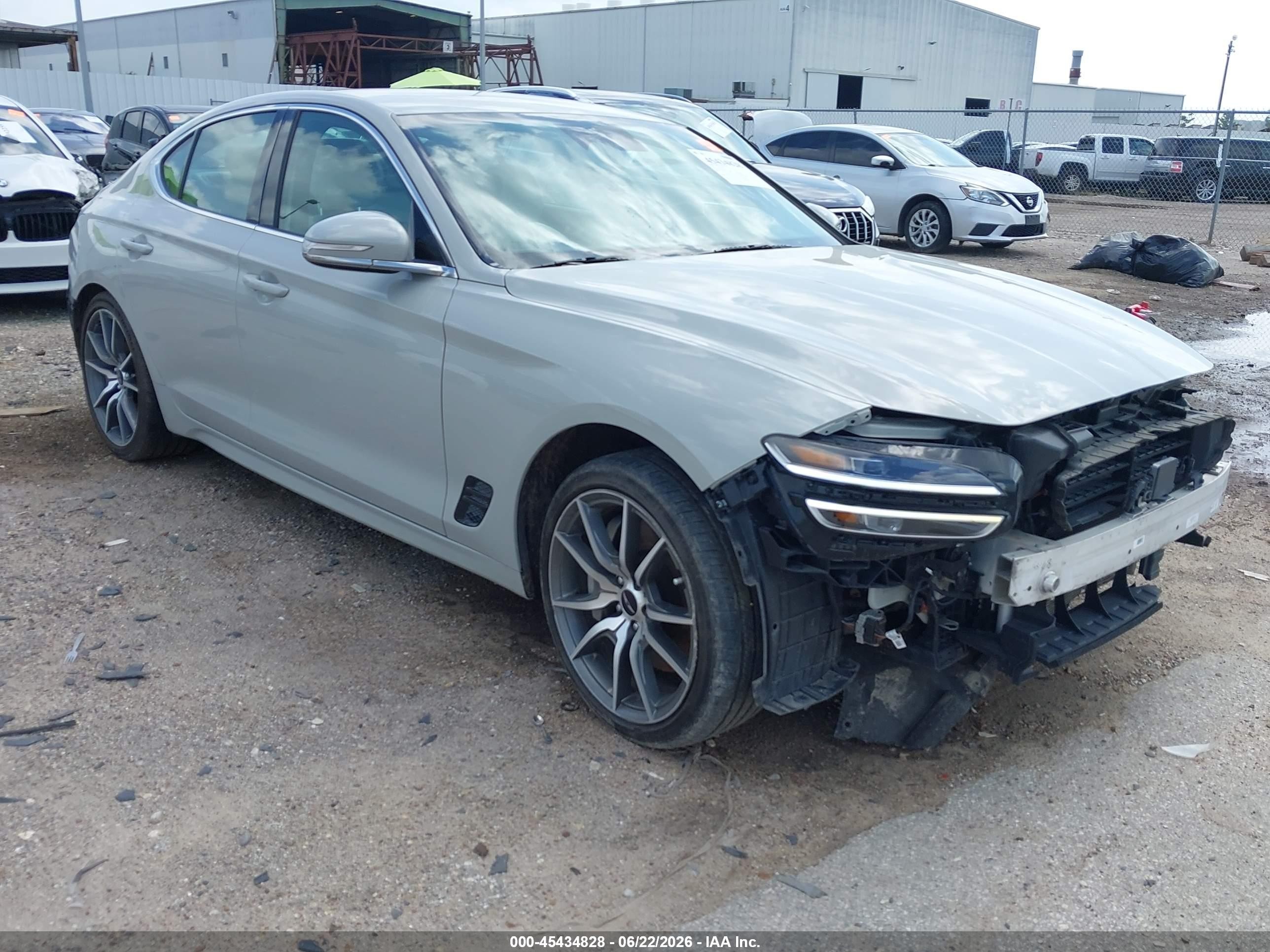 2024 Genesis G70 2.5T, VIN KMTG34SC3RU142497 — Side