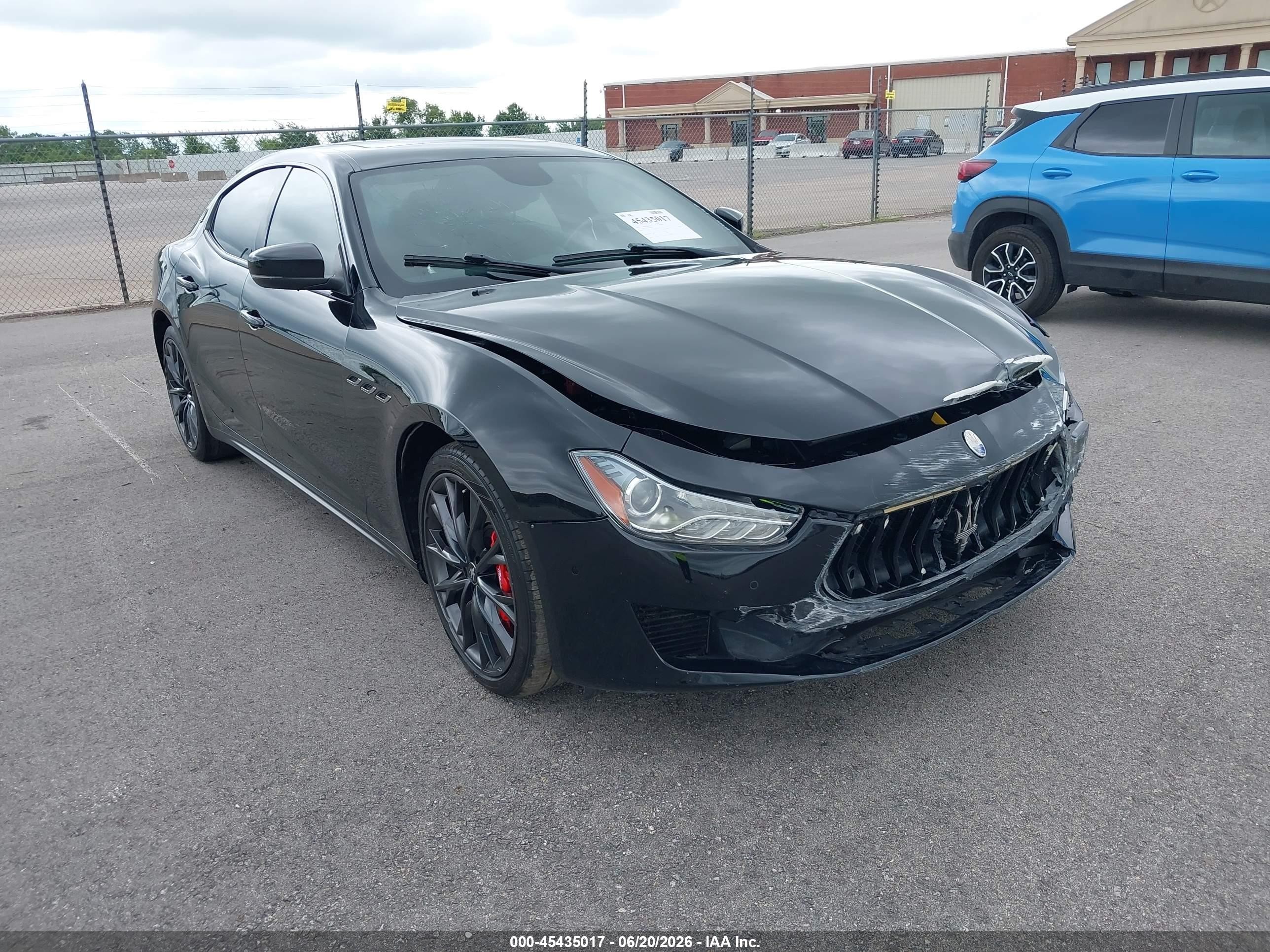 2021 Maserati Ghibli S, VIN ZAM57YSA7M1362893 — Front end