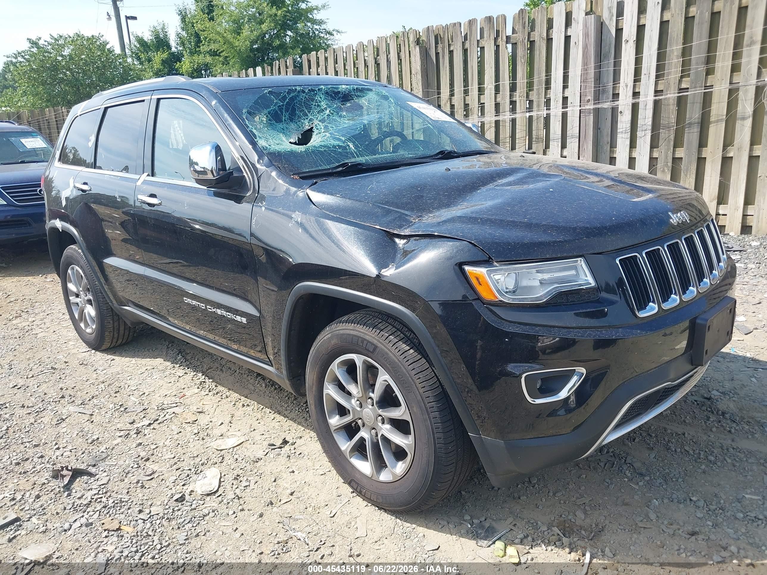 2014 Jeep Grand Cherokee Limited, VIN 1C4RJFBG8EC533981 — Storm