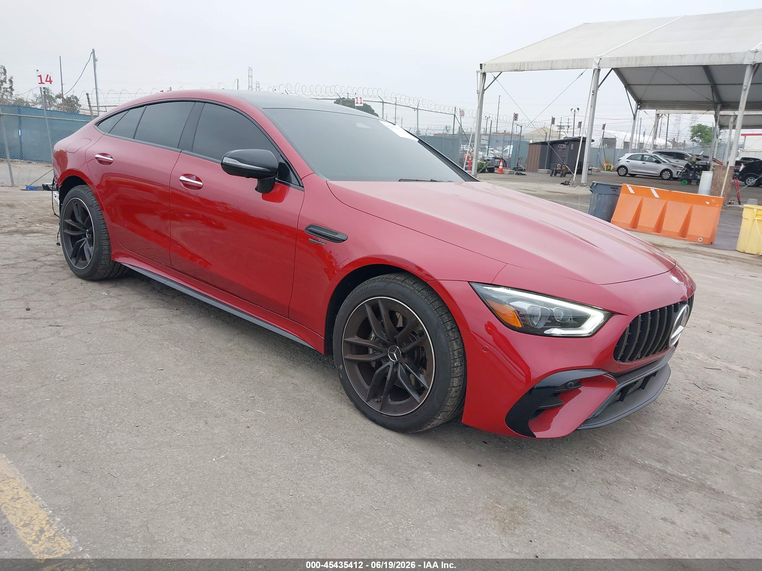 2024 Mercedes-Benz AMG GT 43, VIN W1K7X5KBXRV001927 — Rear end