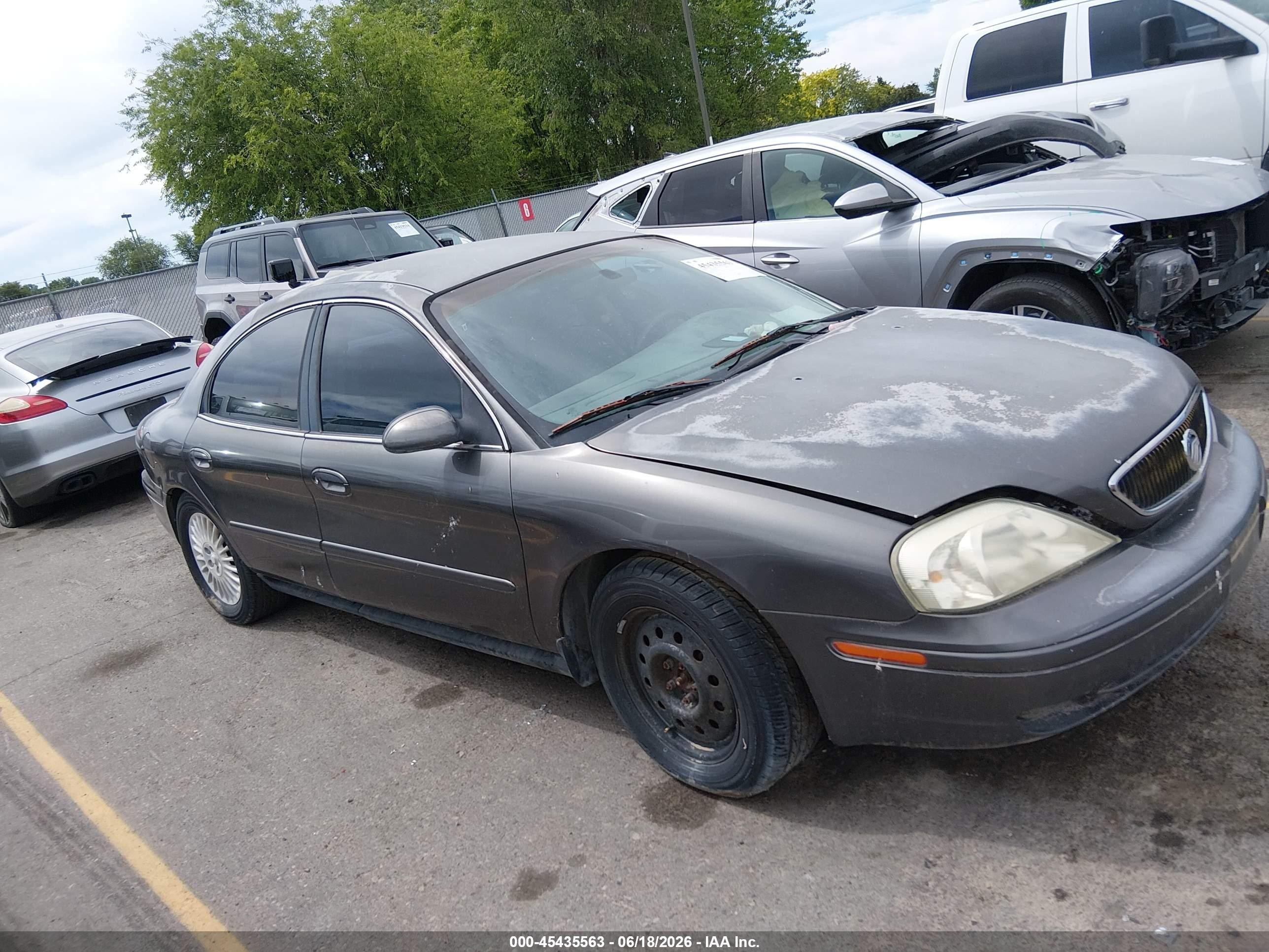 2003 Mercury Sable GS, VIN 1MEFM50U23G603461 — Normal wear