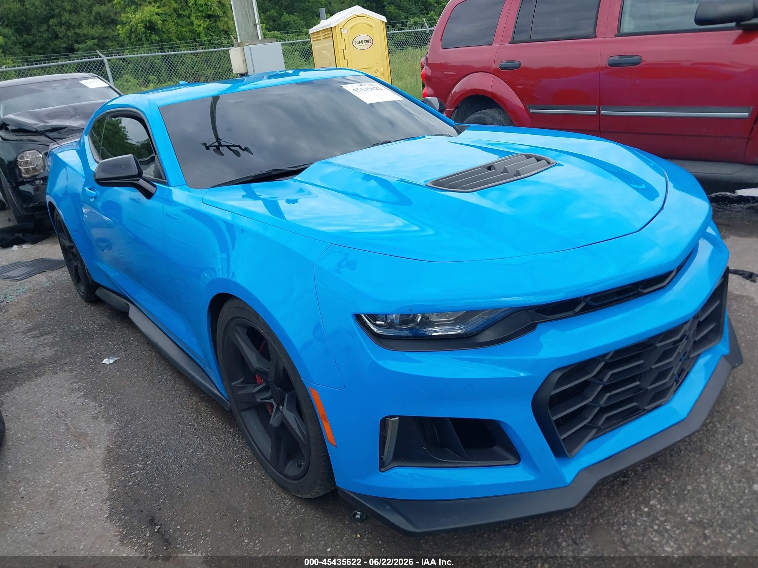 2023 Chevrolet Camaro 1SS, VIN 1G1FF1R75P0155970 — Water / flood