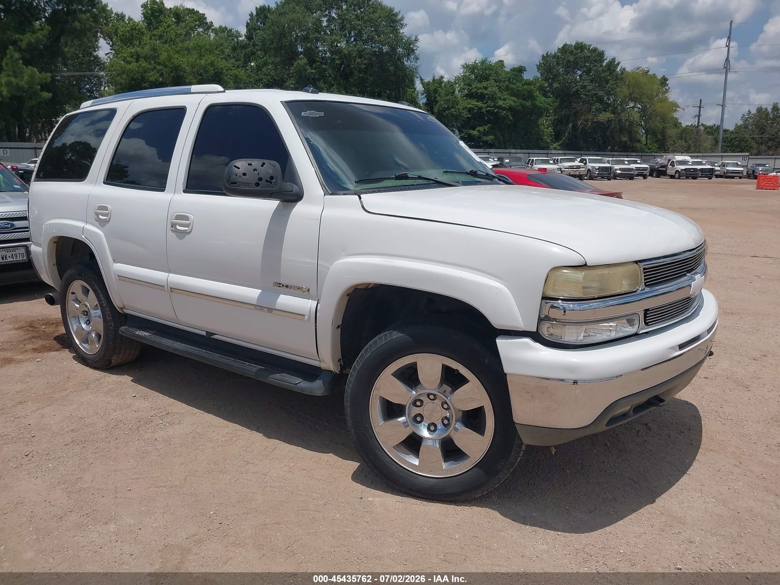 2003 Chevrolet Tahoe Z71, VIN 1GNEK13Z23R221932 — Normal wear