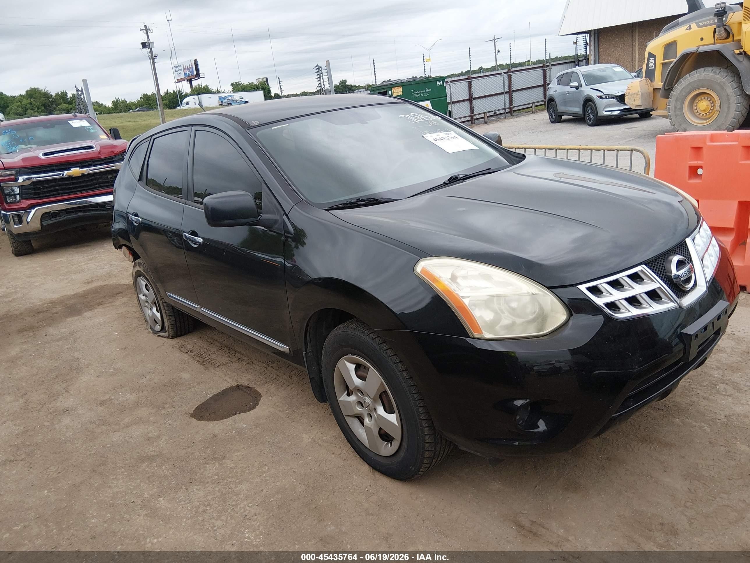 2012 Nissan Rogue SV, VIN JN8AS5MV0CW707526 — Rear end