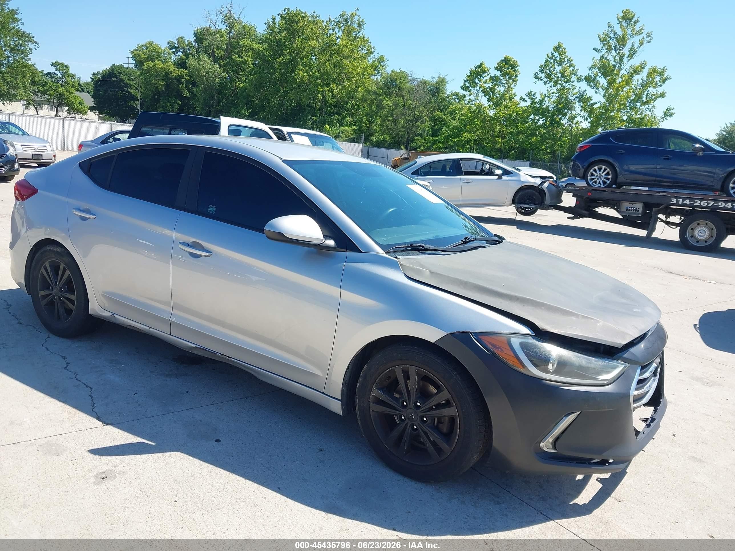 2018 Hyundai Elantra Value Edition, VIN 5NPD84LF4JH397749 — Normal wear