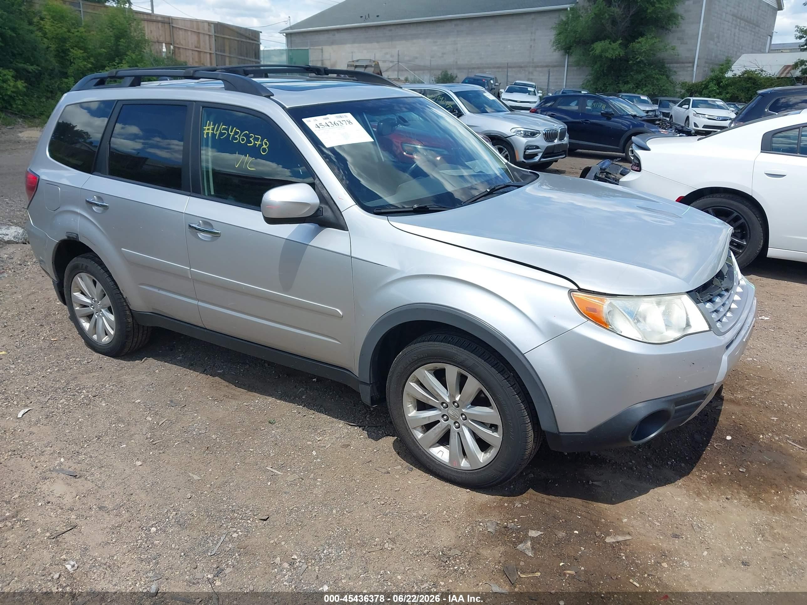 2011 Subaru Forester X Premium, VIN JF2SHADC7BG783518 — Front end