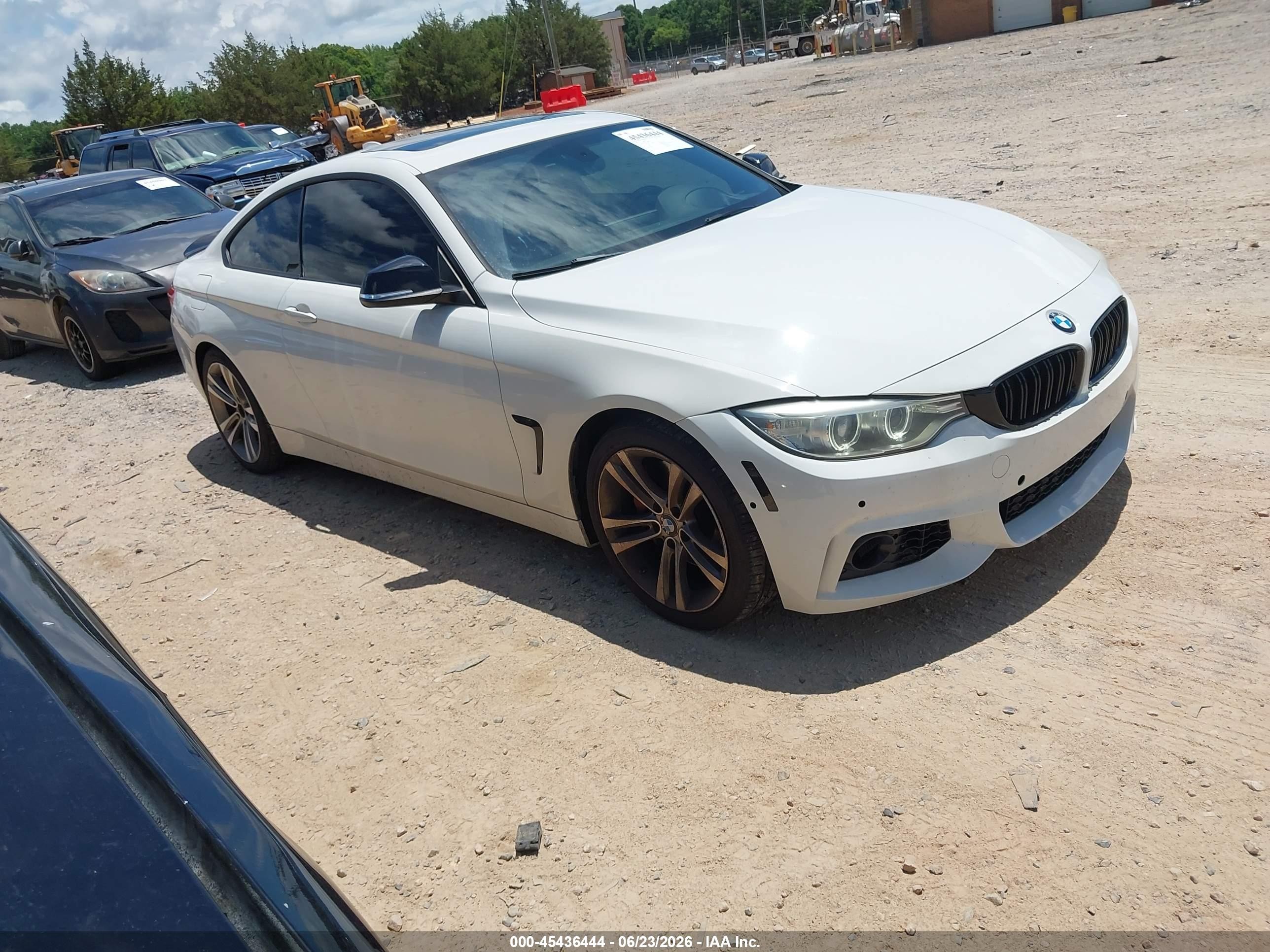 2014 BMW 4 Series 435i, VIN WBA3R1C58EK191966 — Rear end