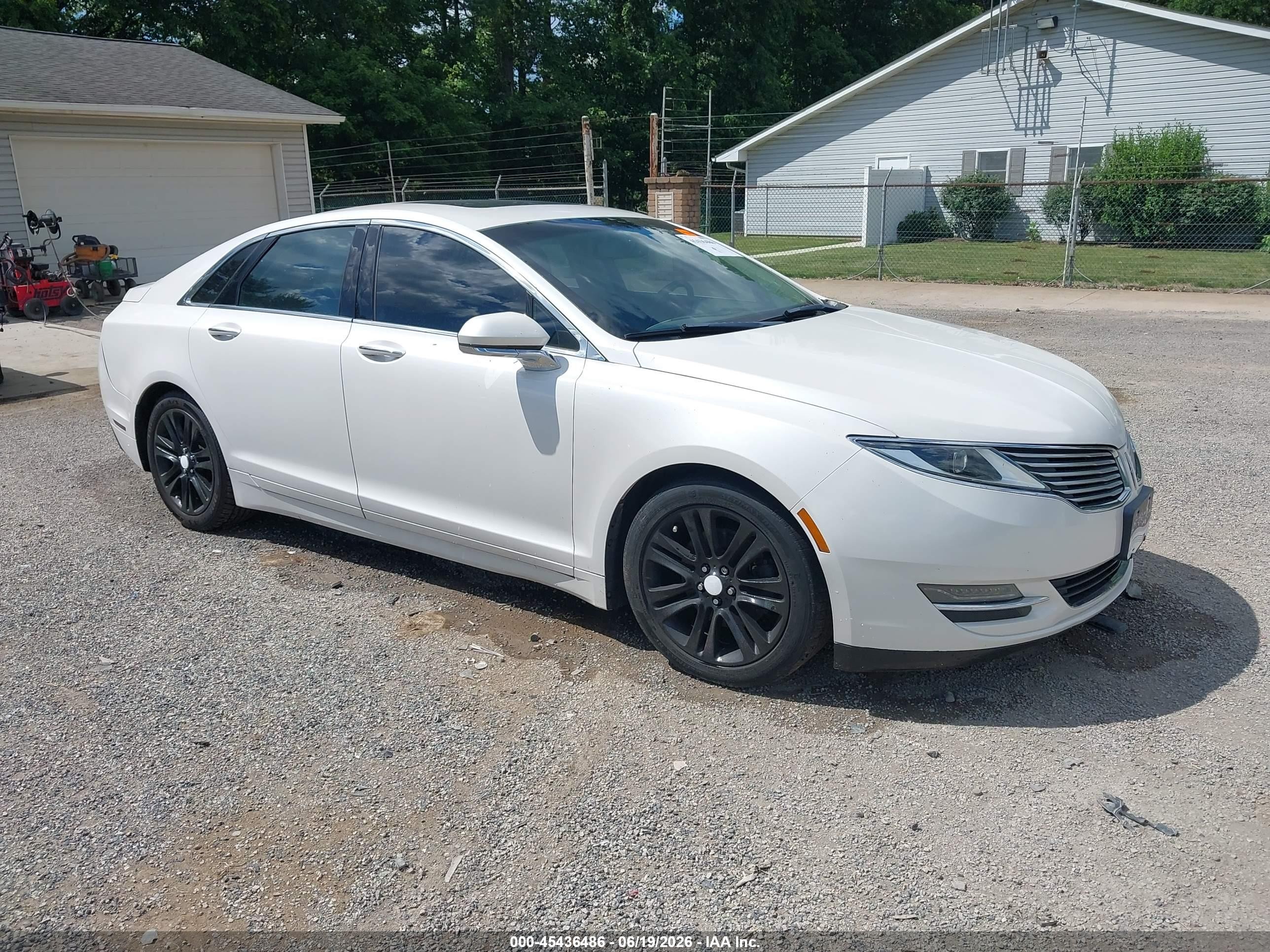 2013 Lincoln MKZ, VIN 3LN6L2JK9DR821029 — Electrical