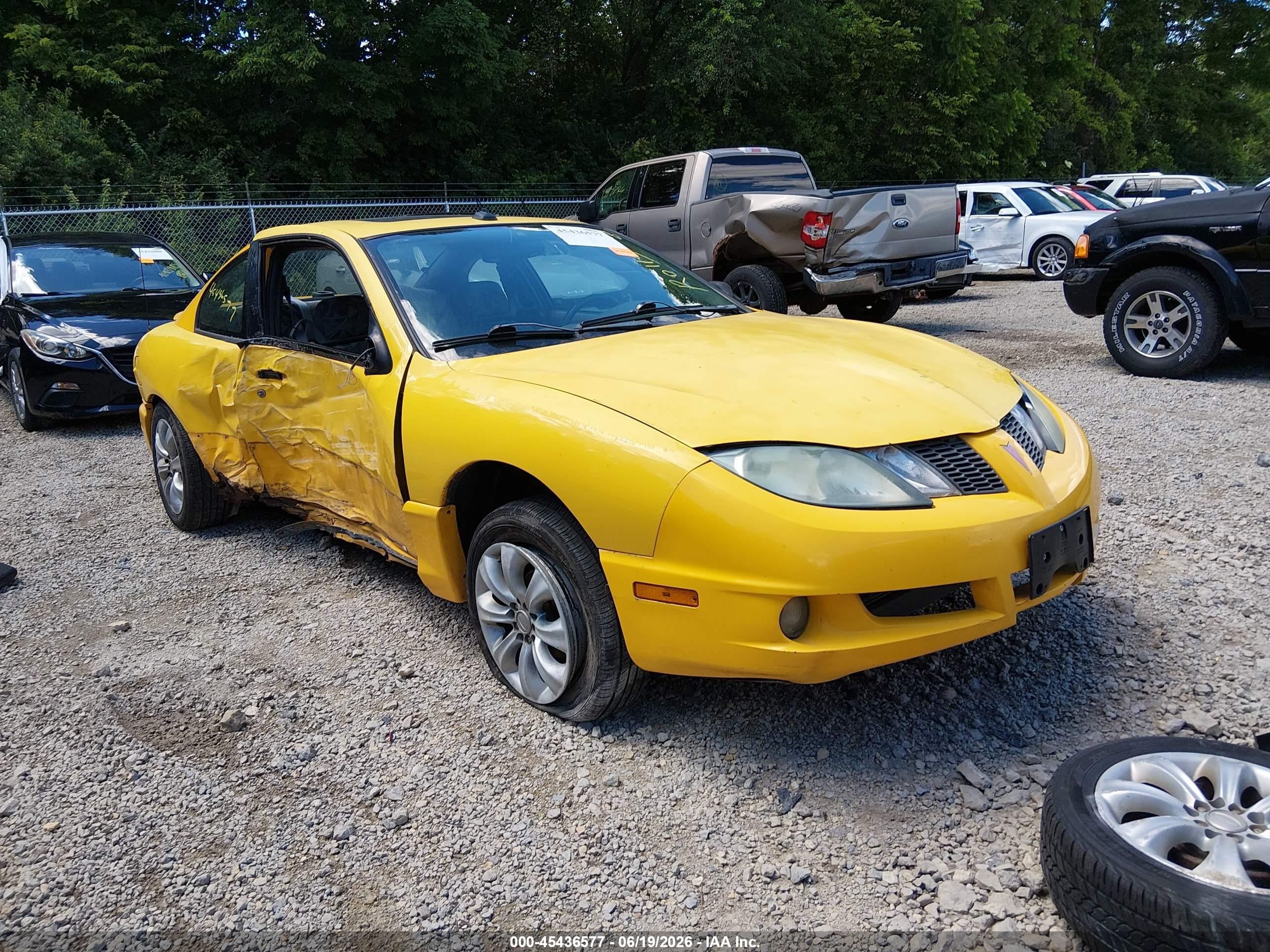 2003 Pontiac Sunfire, VIN 1G2JB12F137168929 — Бок