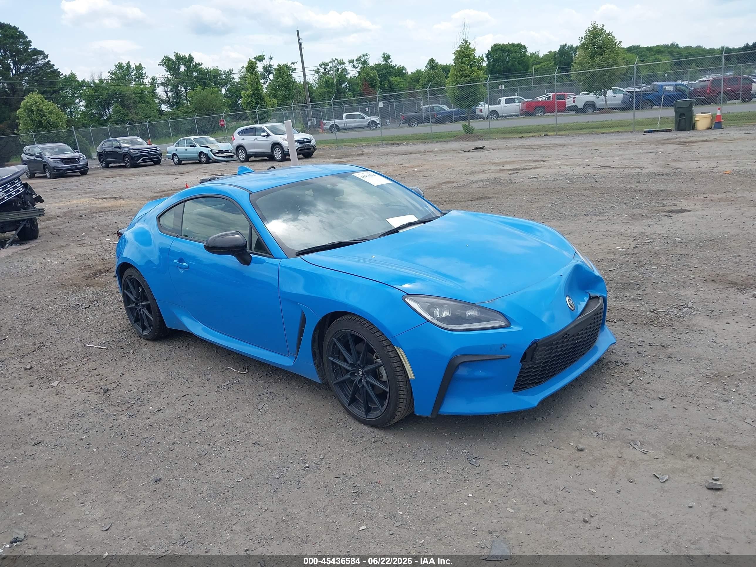 2022 Toyota 86 Premium, VIN JF1ZNBF1XN8751254 — Front end
