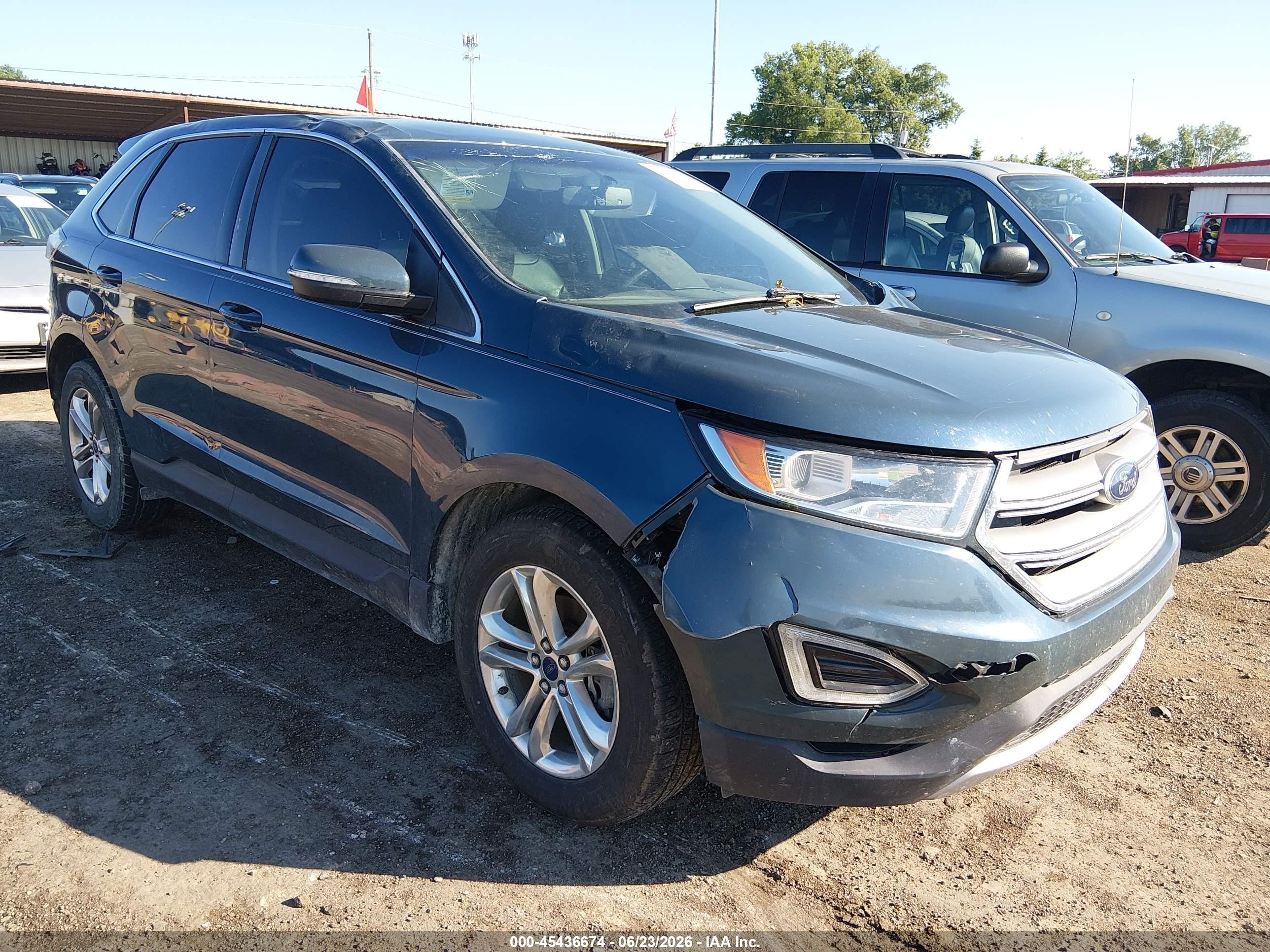 2016 Ford Edge SEL, VIN 2FMPK3J96GBC40391 — Side