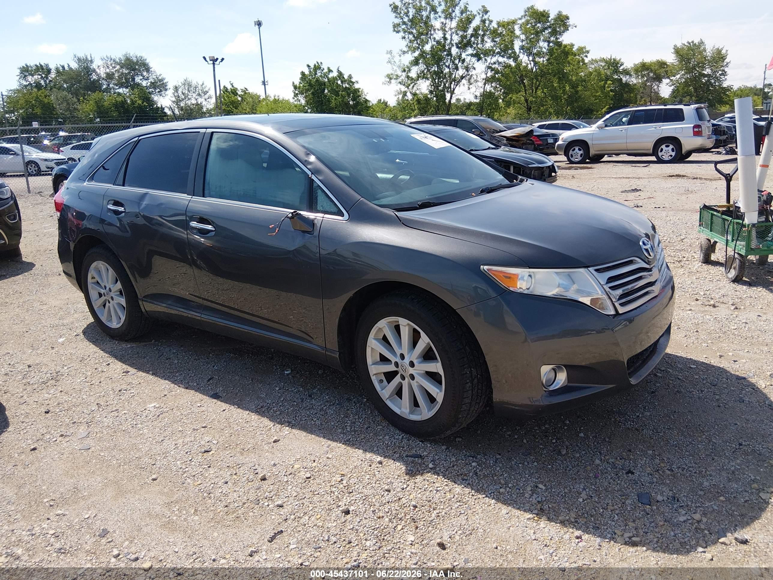 2012 Toyota Venza XLE, VIN 4T3BA3BB3CU031300 — Roof