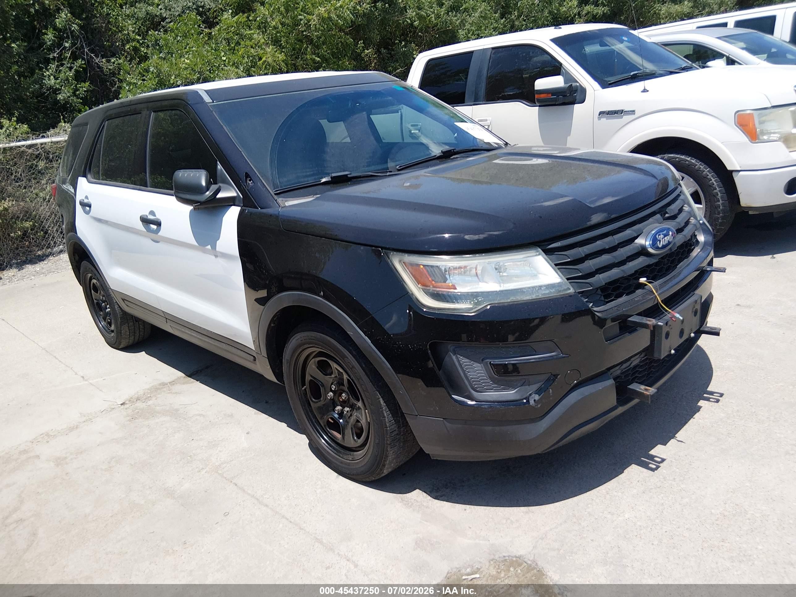2016 Ford Police Interceptor Utility, VIN 1FM5K8AR3GGD30790 — Обычный износ