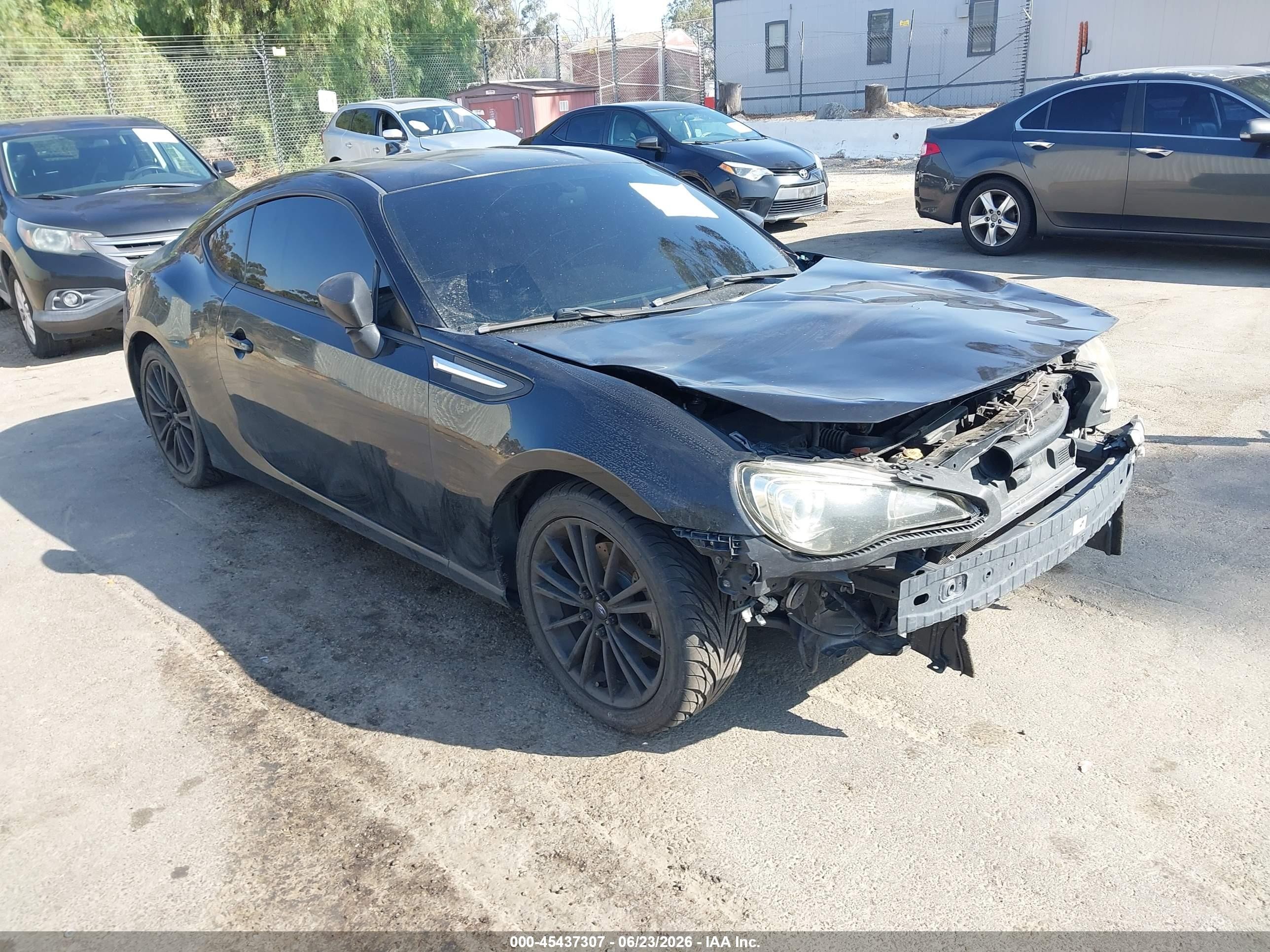 2015 Subaru BRZ Limited, VIN JF1ZCAC16F9604350 — Front end