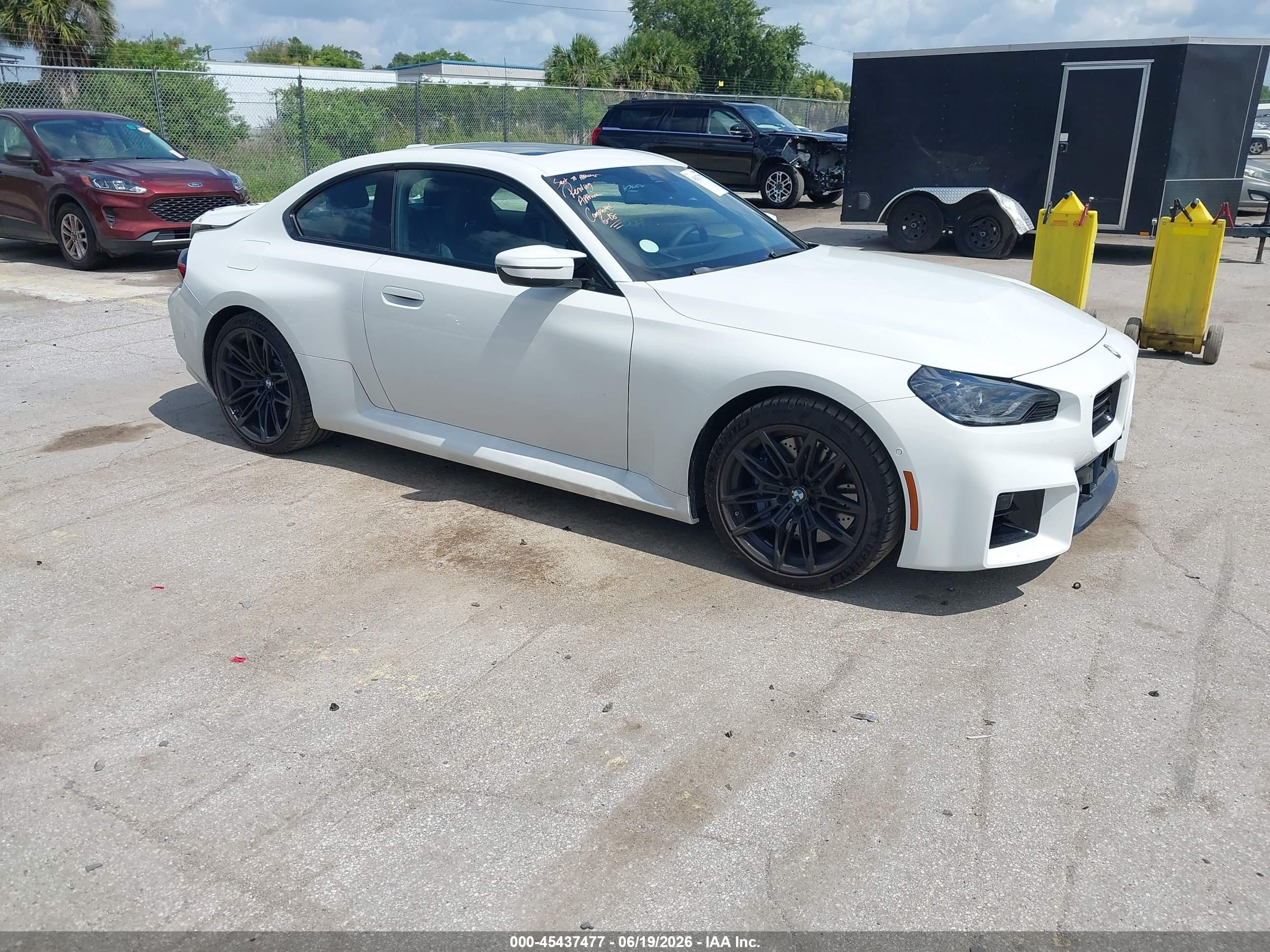 2026 BMW M2, VIN 3MF23DM0XT8G44453 — Rear end