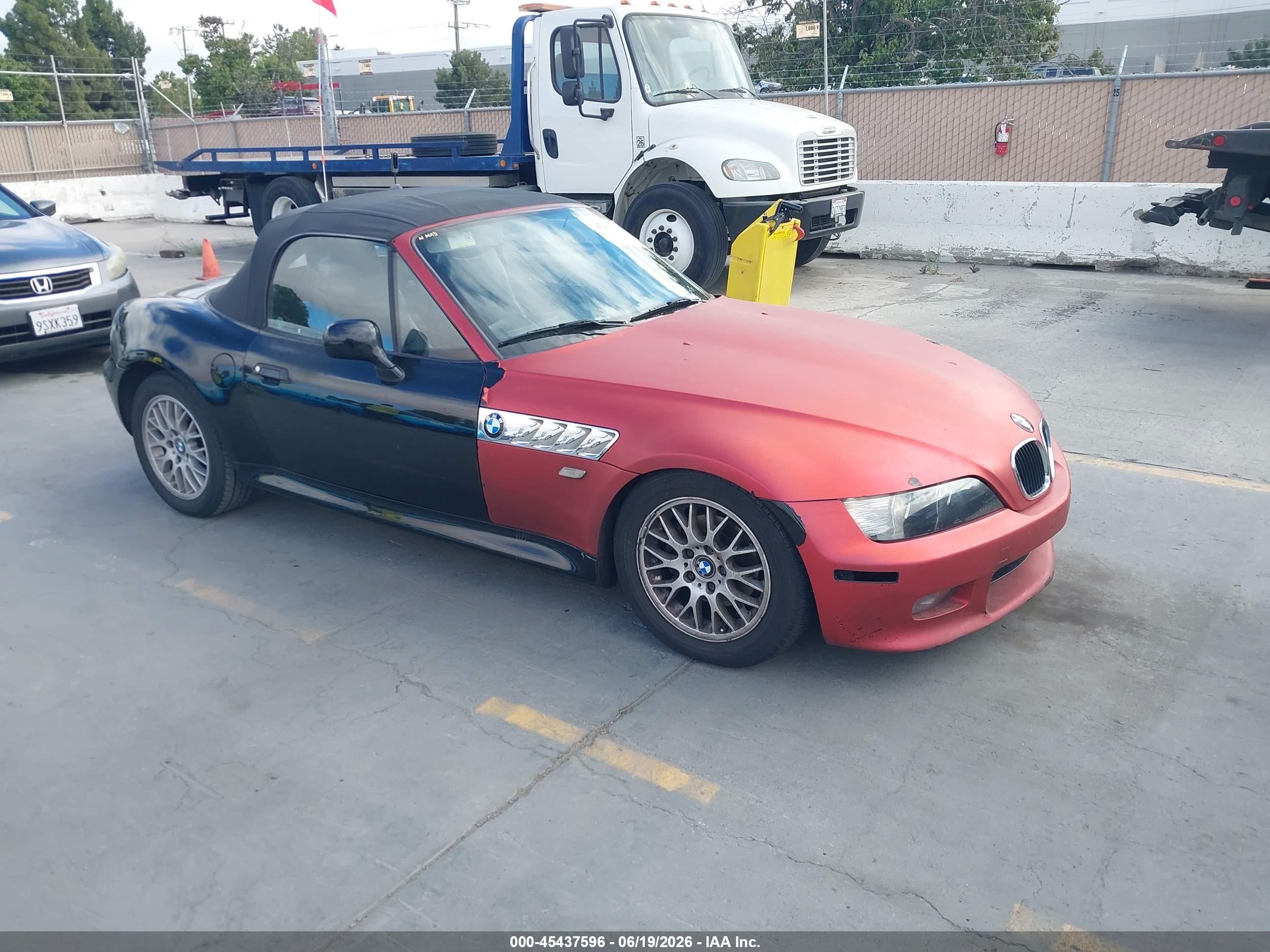 2000 BMW Z3 2.5, VIN 4USCH934XYLF85203 — Обычный износ