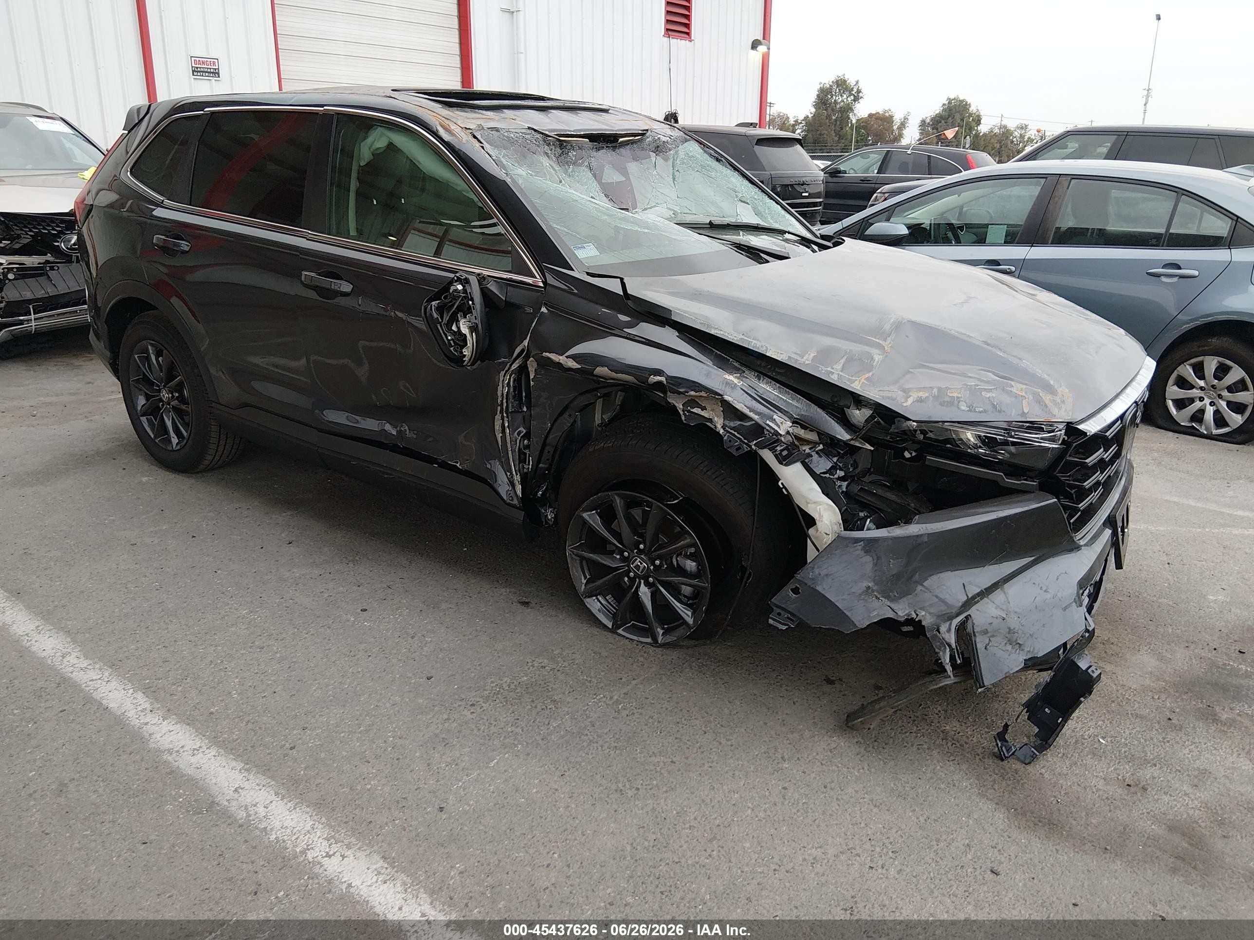2026 Honda CR-V EX-L, VIN 2HKRS4H76TH443433 — Rollover