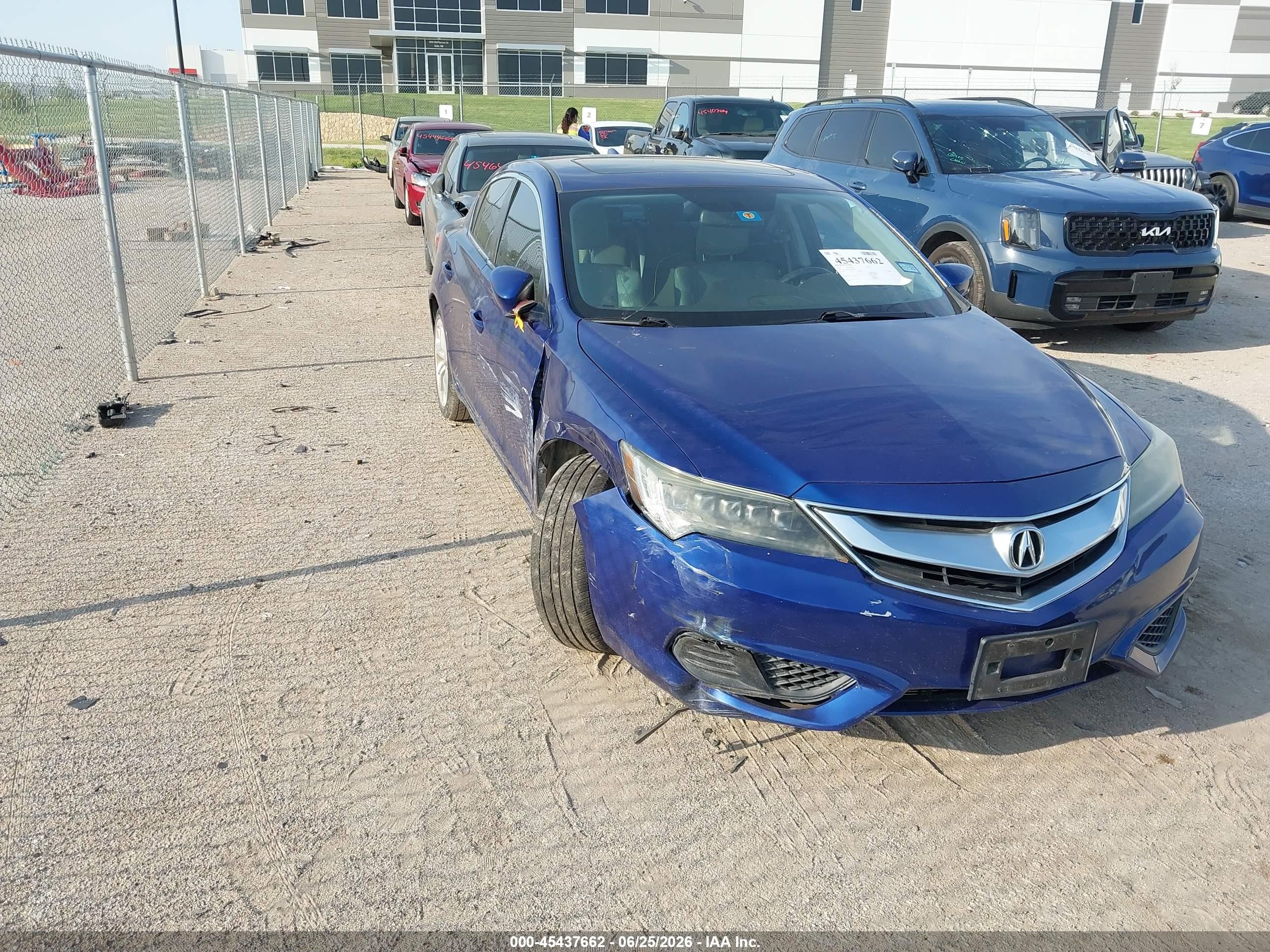 2016 Acura ILX, VIN 19UDE2F36GA007265 — Side