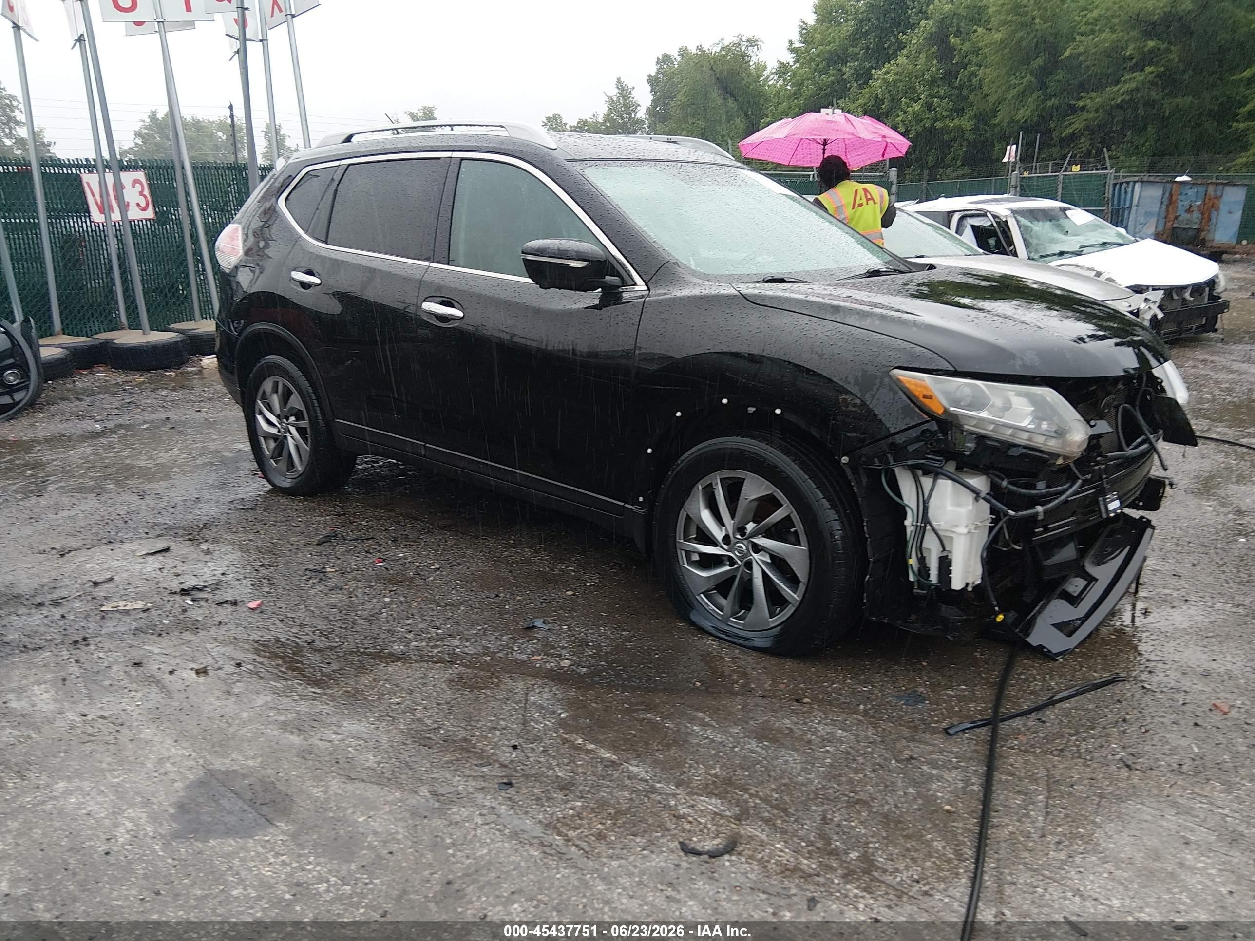 2015 Nissan Rogue SL, VIN 5N1AT2MV1FC889570 — All over