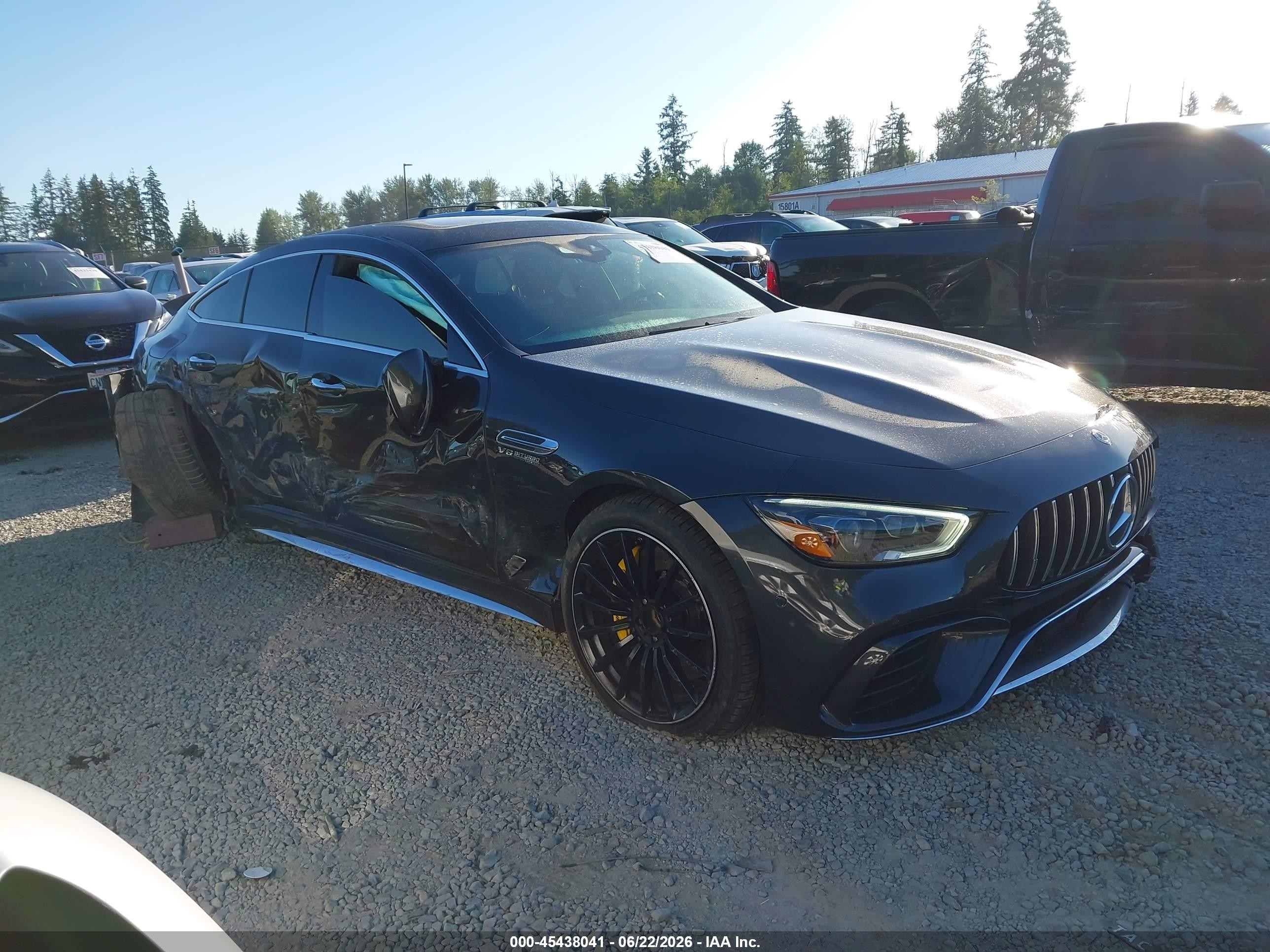 2019 Mercedes-Benz AMG GT 63 S, VIN WDD7X8KB9KA005398 — Side