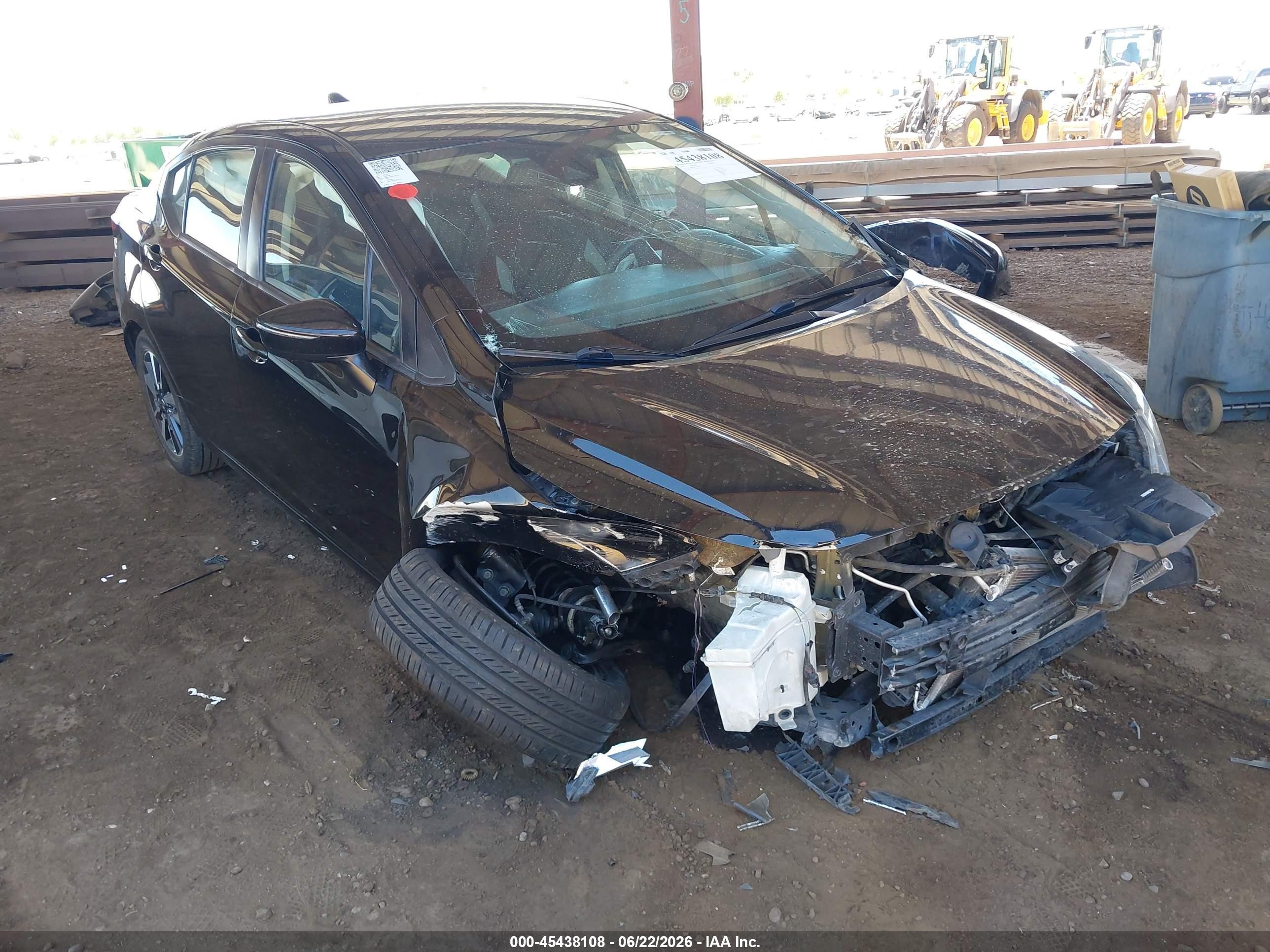 2021 Nissan Versa SV, VIN 3N1CN8EV9ML867913 — Front end