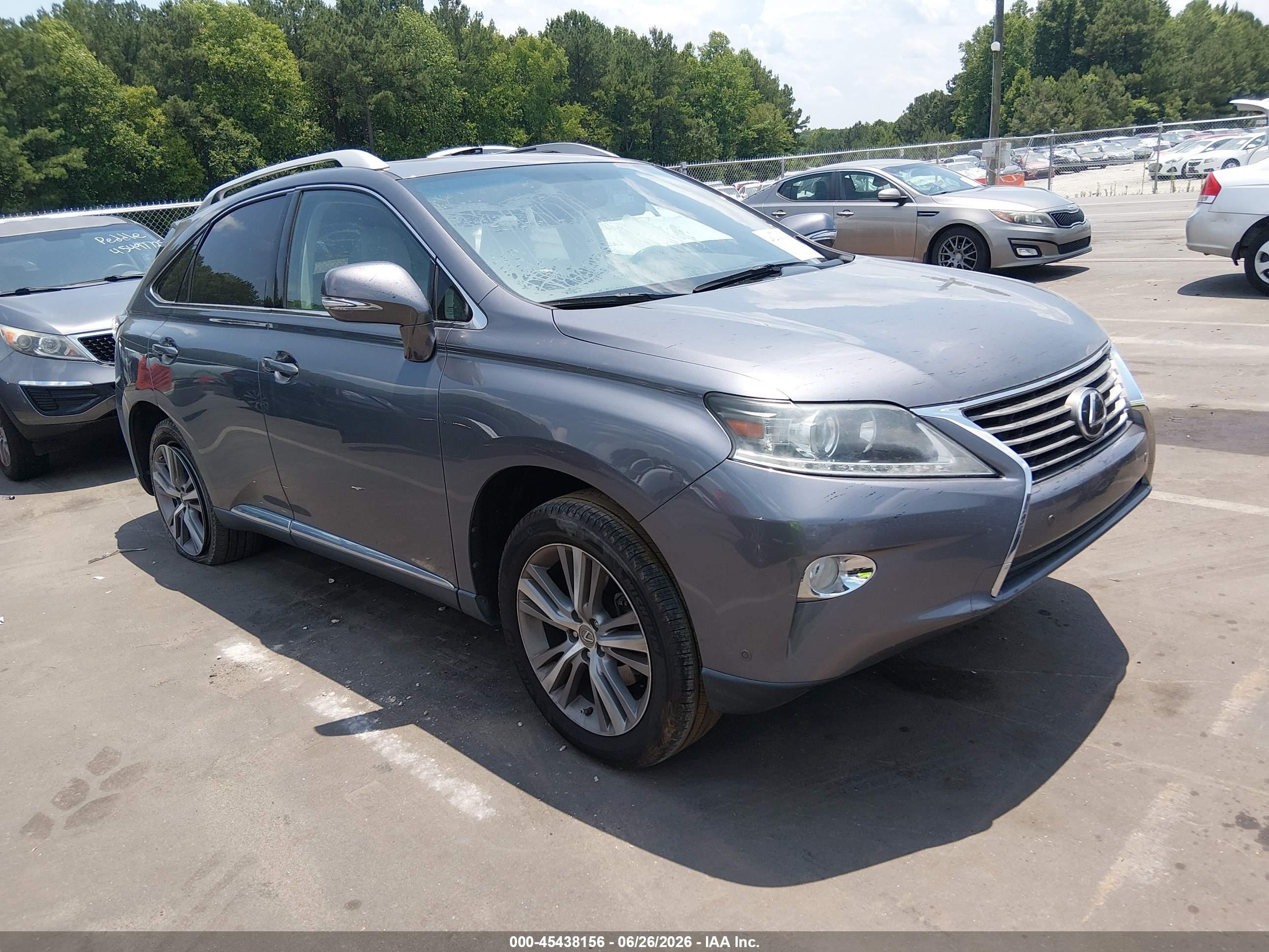 2015 Lexus RX 350, VIN 2T2ZK1BAXFC153055 — Rear end