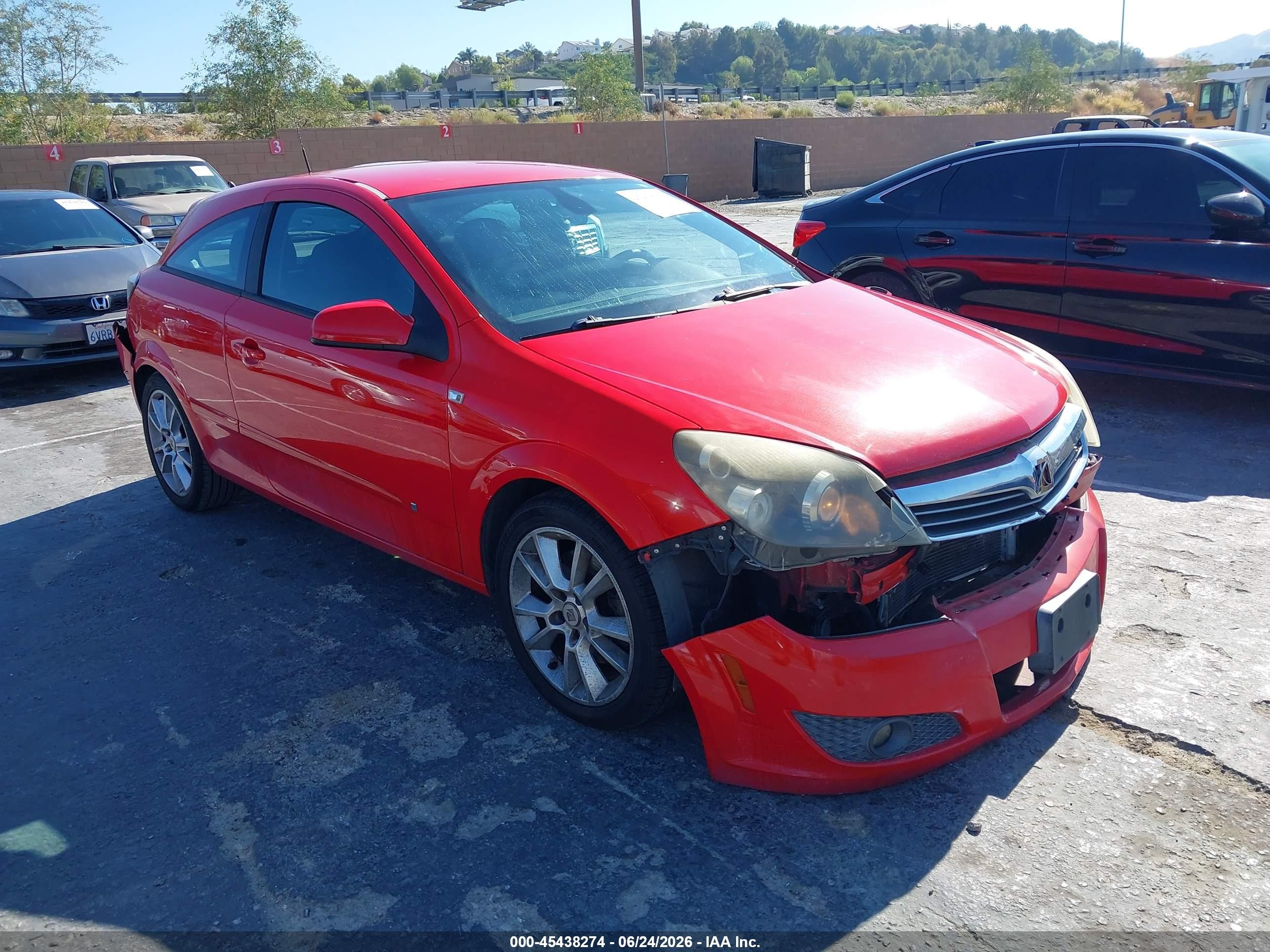 2008 Saturn Astra XR, VIN W08AT271585061776 — Rear end