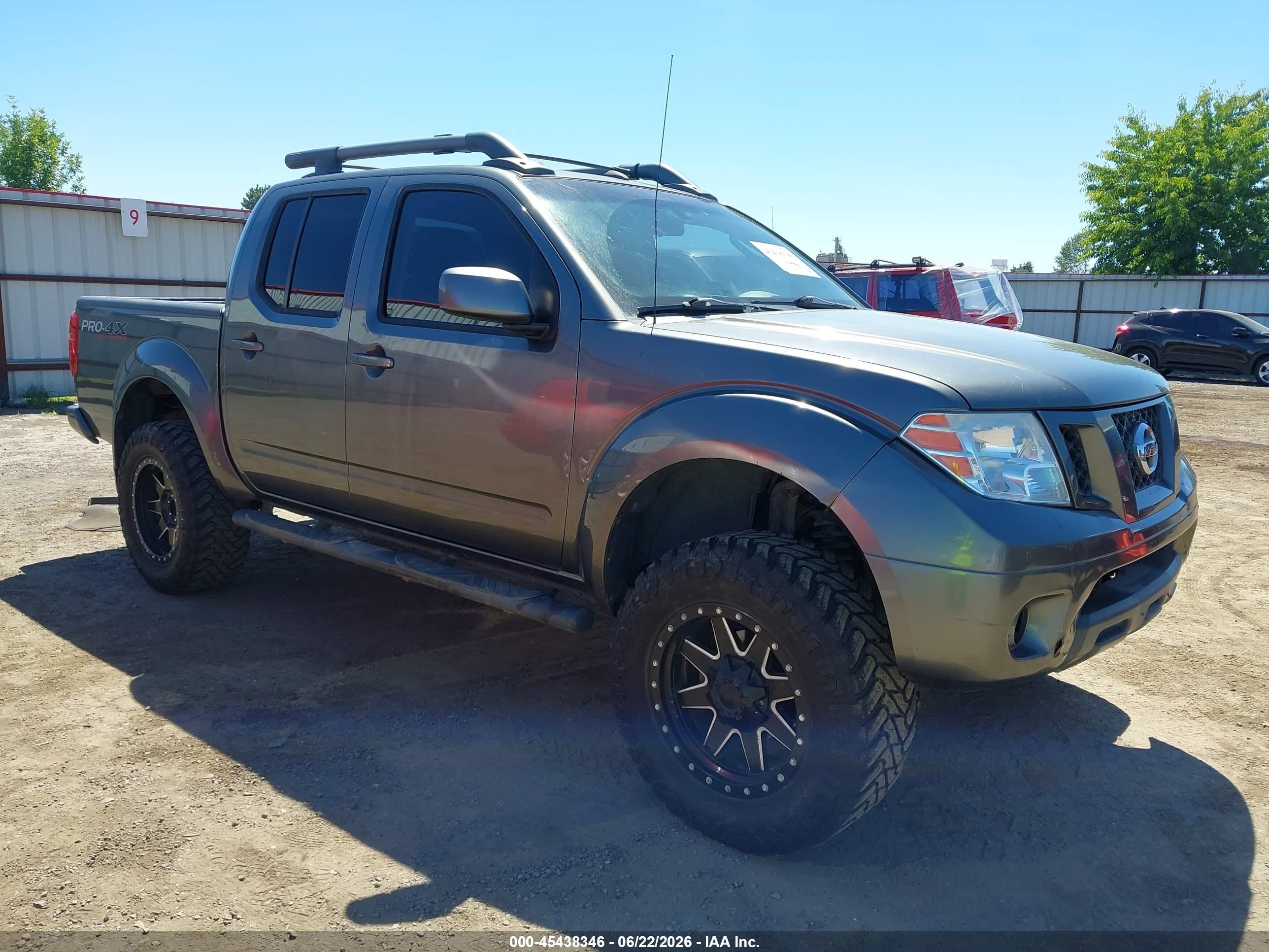 2009 Nissan Frontier SE, VIN 1N6AD07W19C417154 — Перед