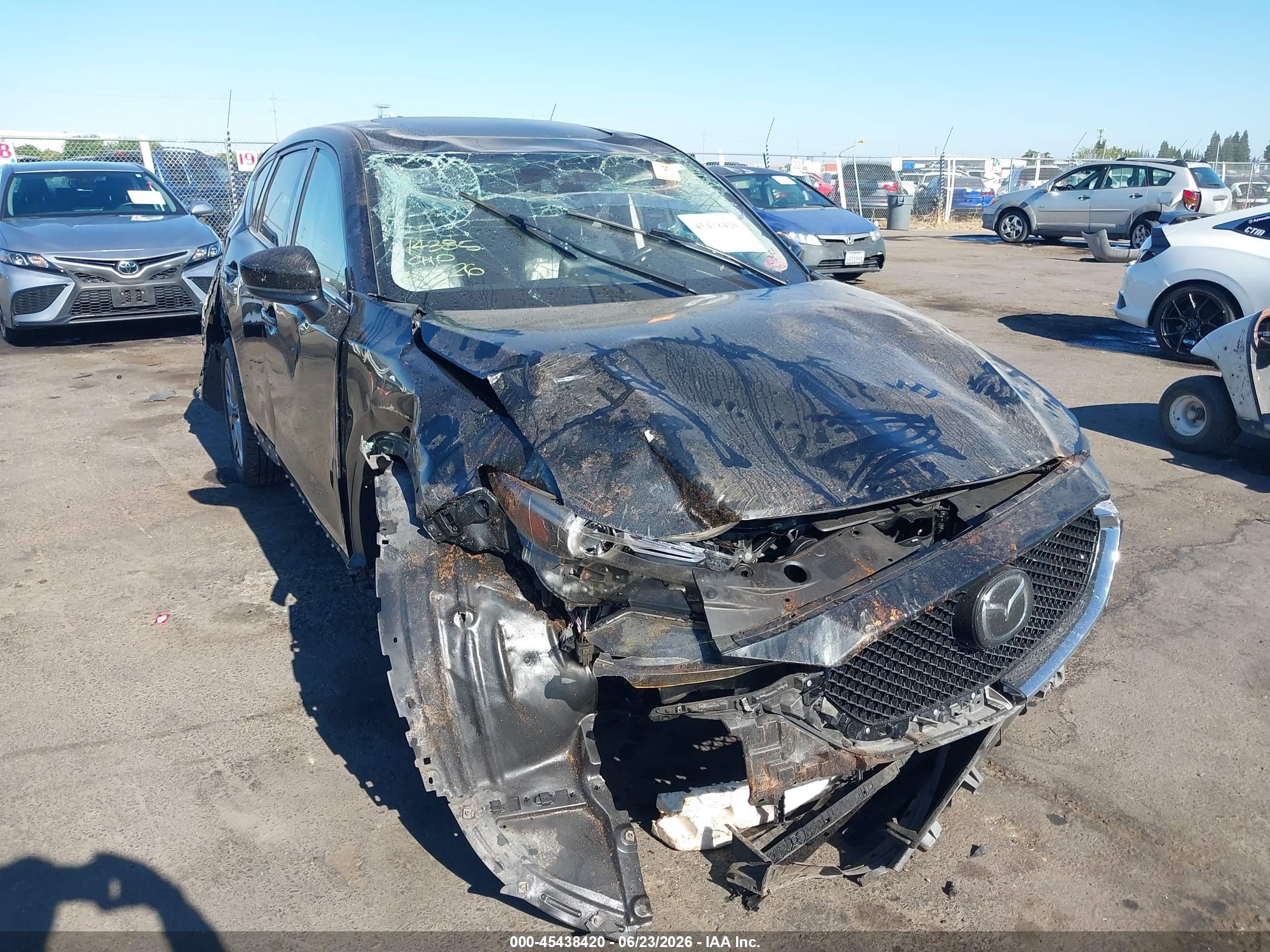 2020 Mazda CX-5 Grand Touring, VIN JM3KFBDM7L1801238 — Rollover