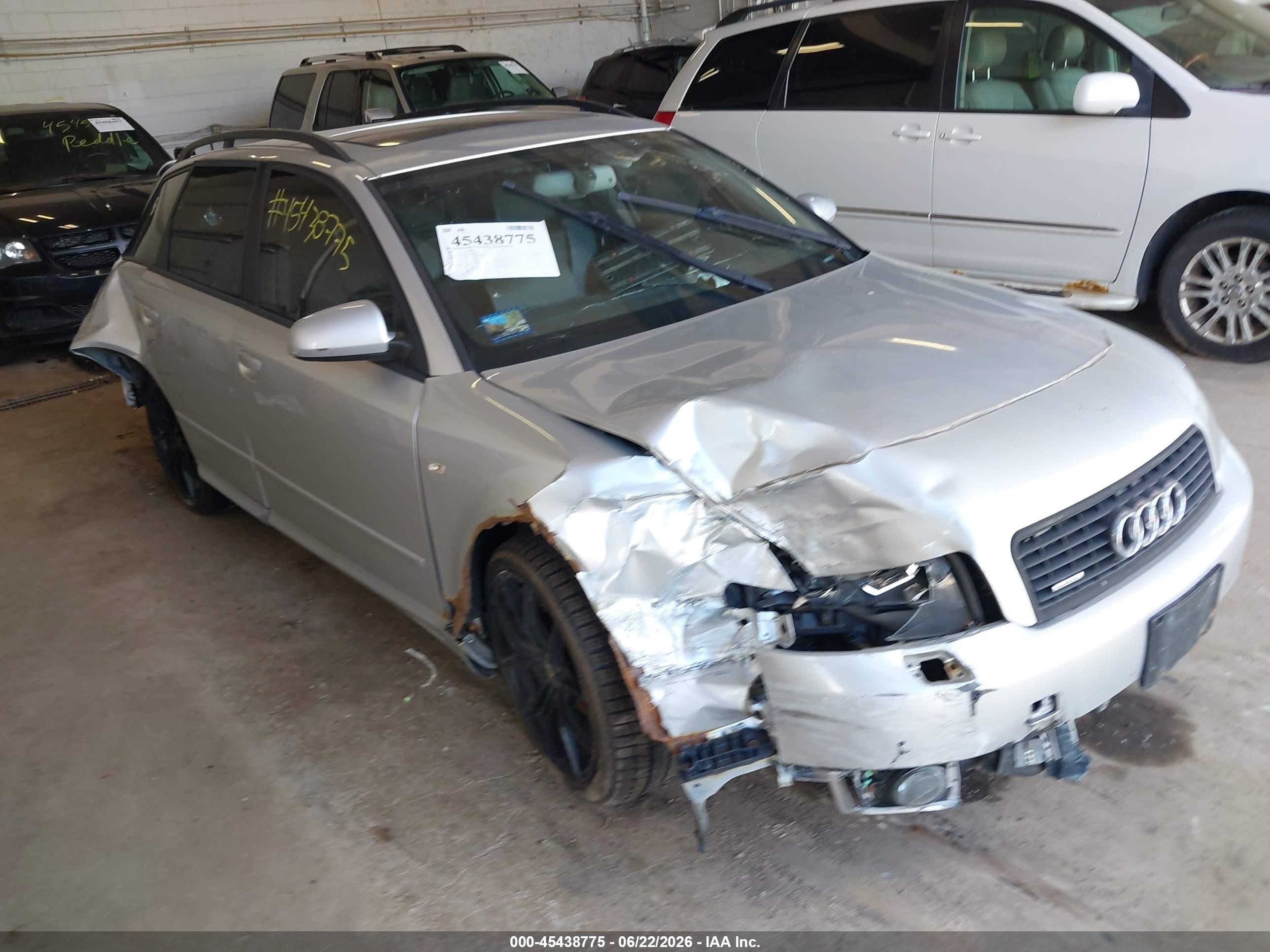 2005 Audi A4 1.8T, VIN WAUVC68E25A011418 — Side
