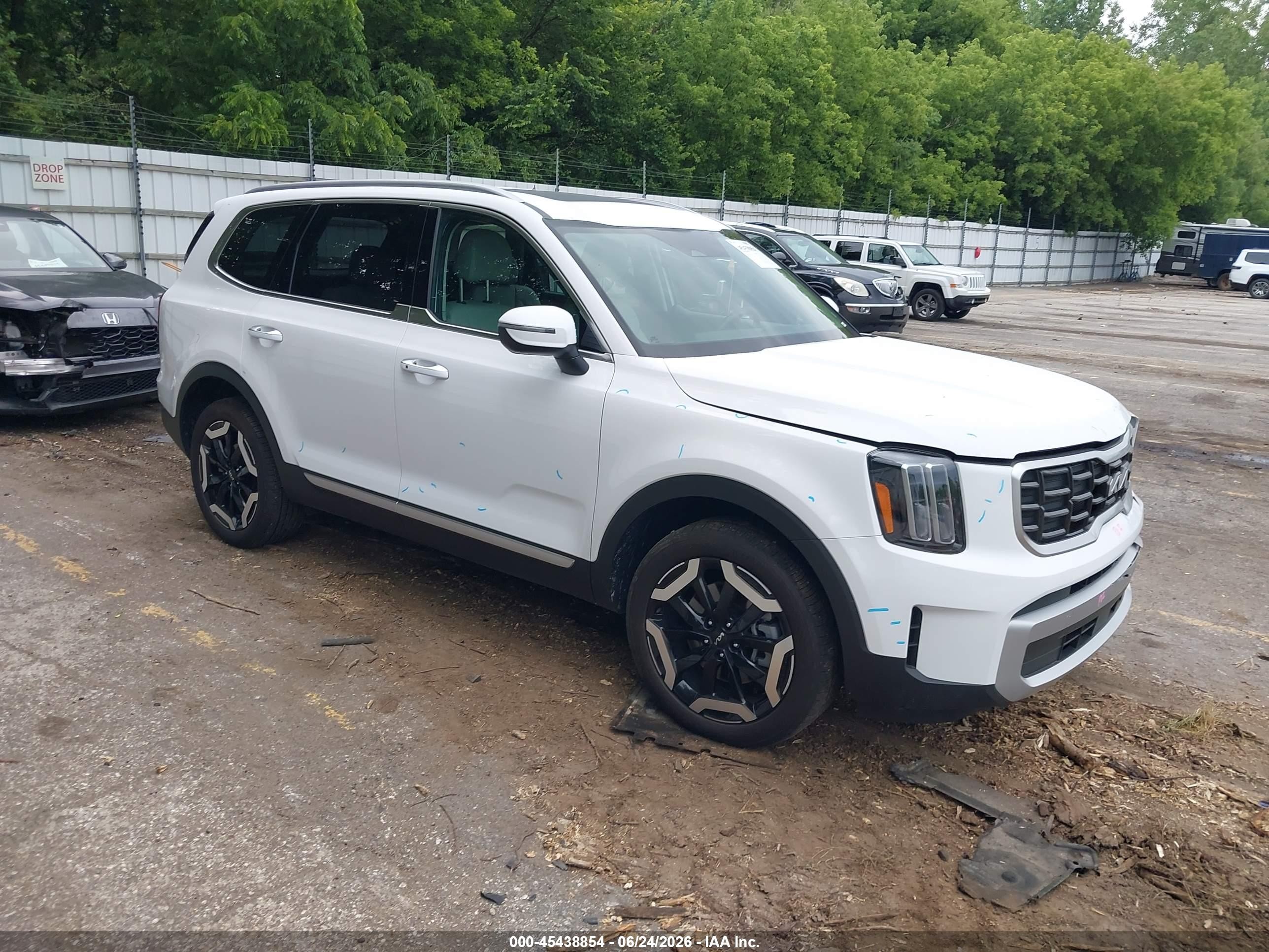 2025 Kia Telluride S, VIN 5XYP64GC9SG668817 — Rear end