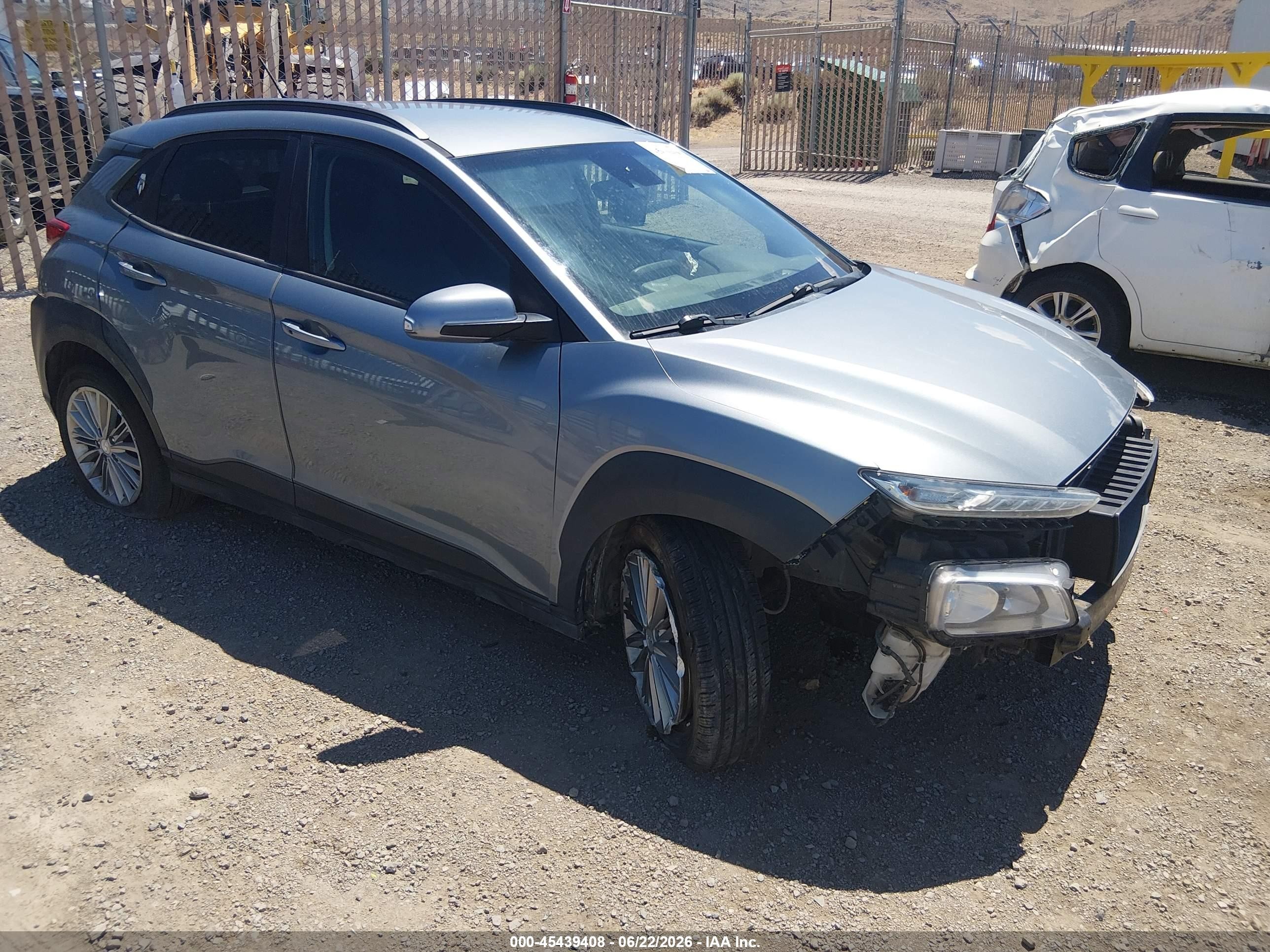 2019 Hyundai Kona SEL, VIN KM8K22AA9KU206639 — Front end