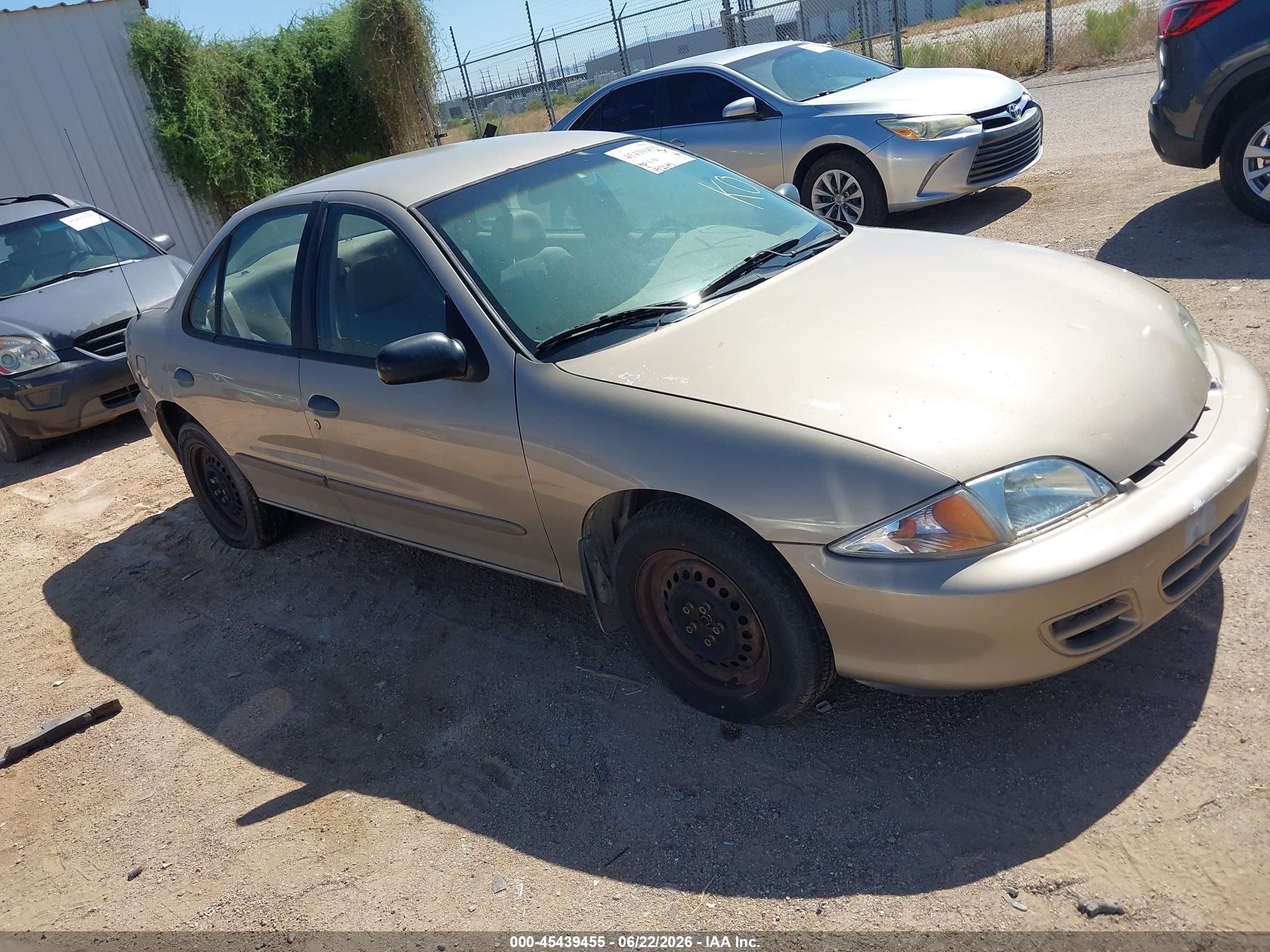 2001 Chevrolet Cavalier, VIN 3G1JC52431S156609 — Normal wear