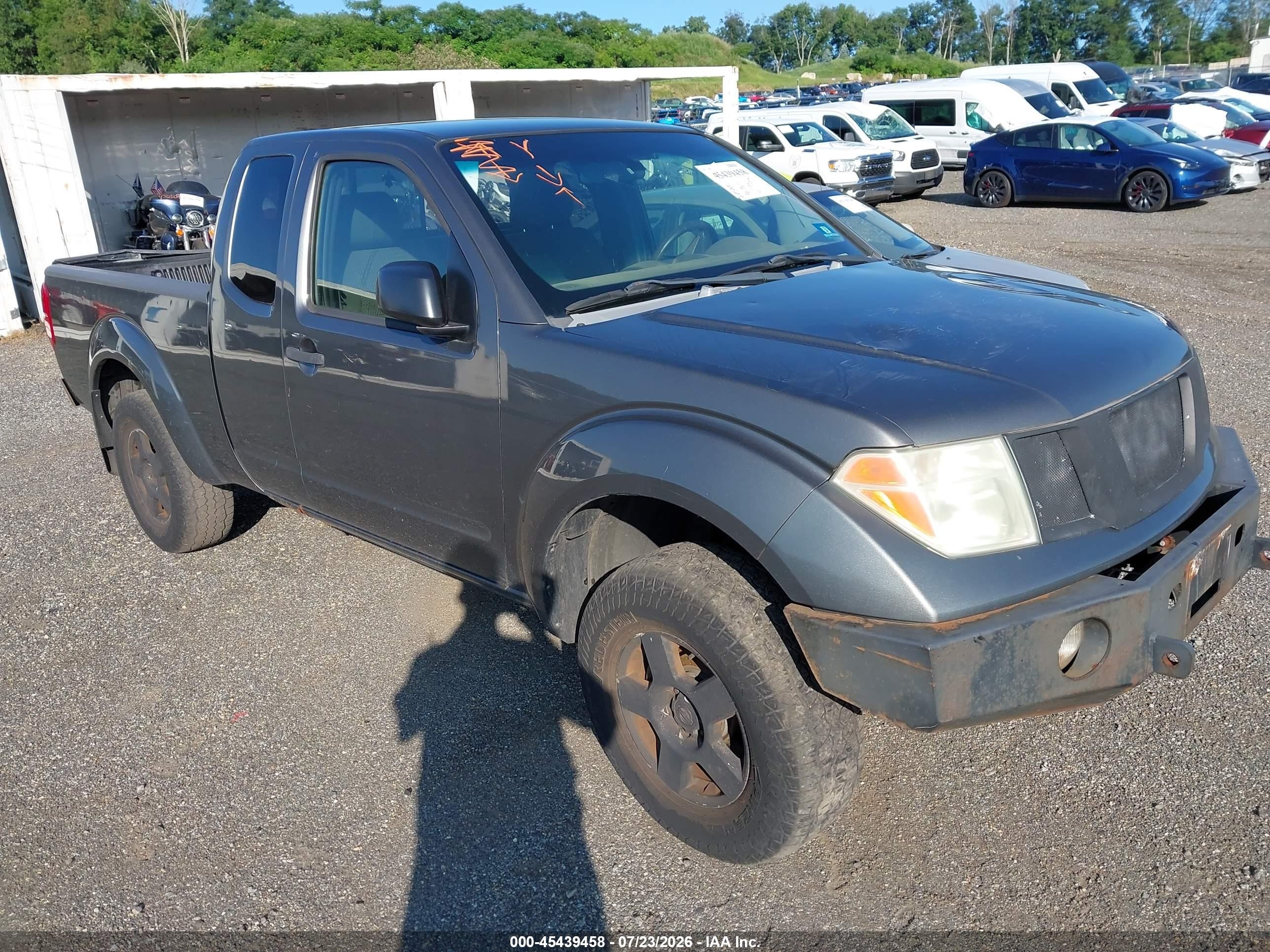 2008 Nissan Frontier SE, VIN 1N6AD06W28C442791 — Normal wear