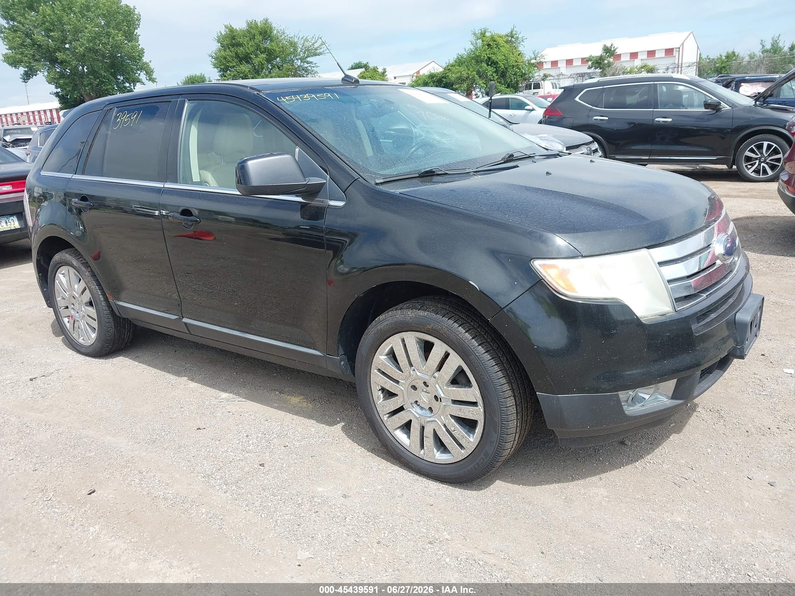 2008 Ford Edge Limited, VIN 2FMDK49C28BA89527 — Normal wear
