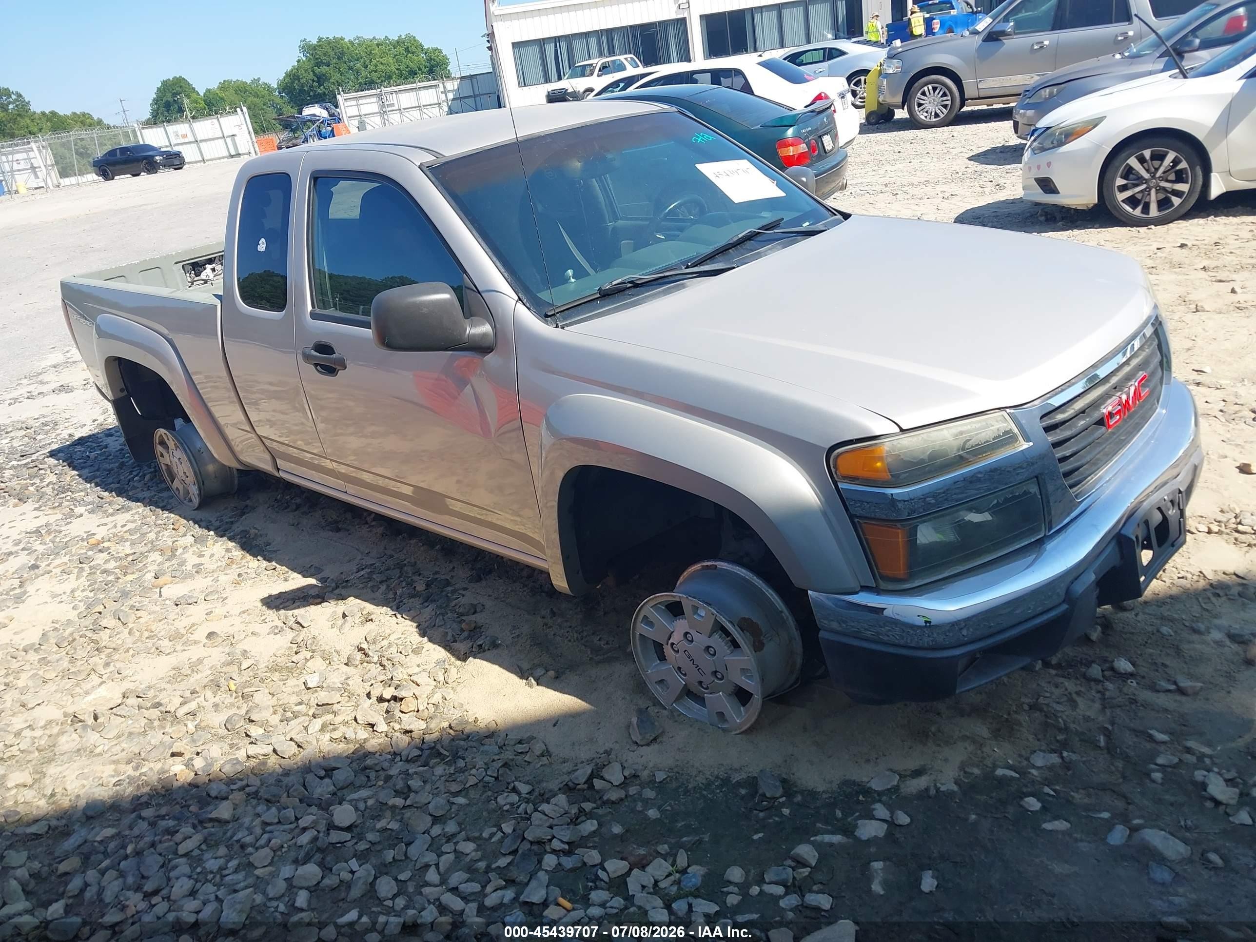 2005 GMC Canyon SL Z71, VIN 1GTDS196758252099 — Обычный износ